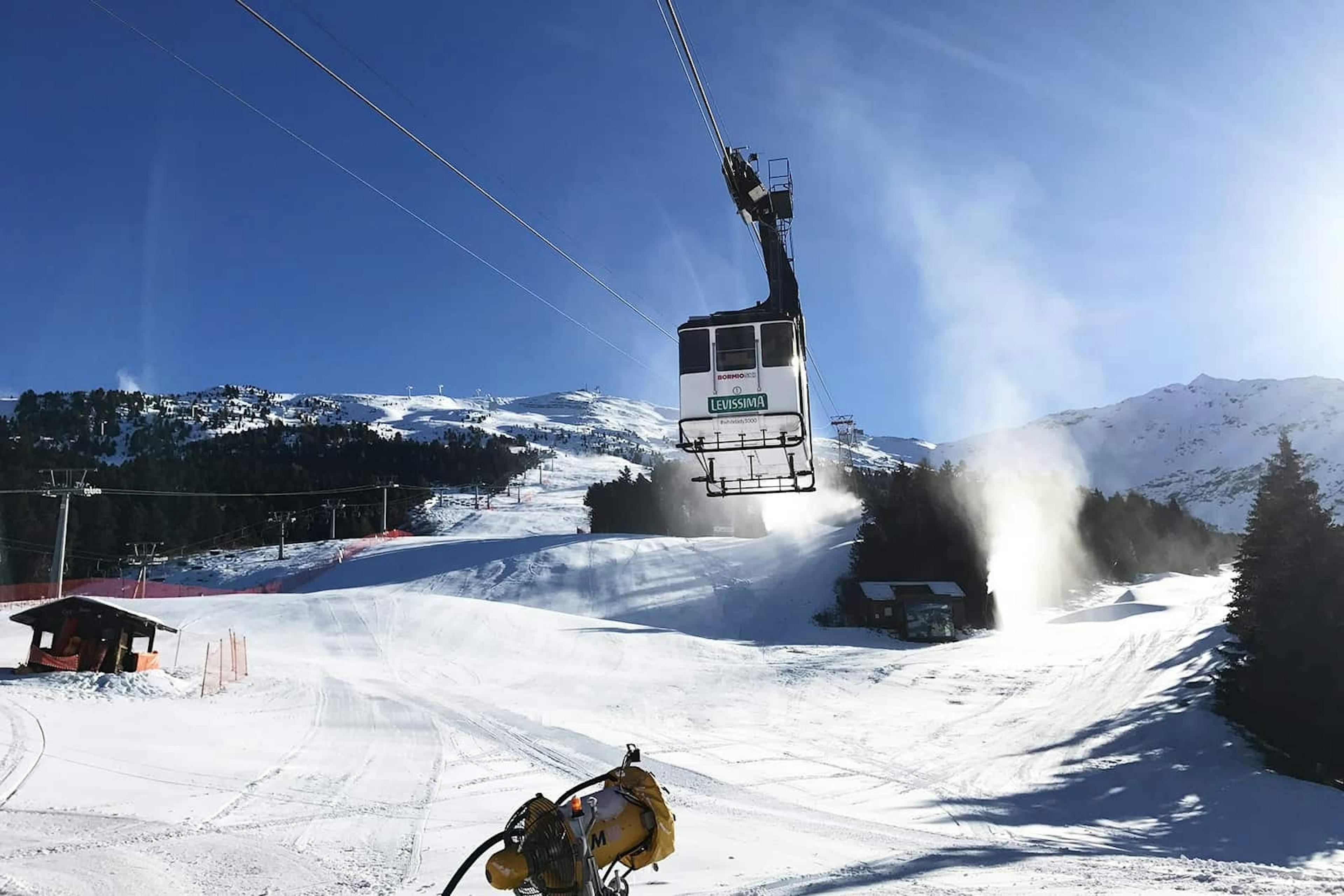 Tram at Bormio, Italy