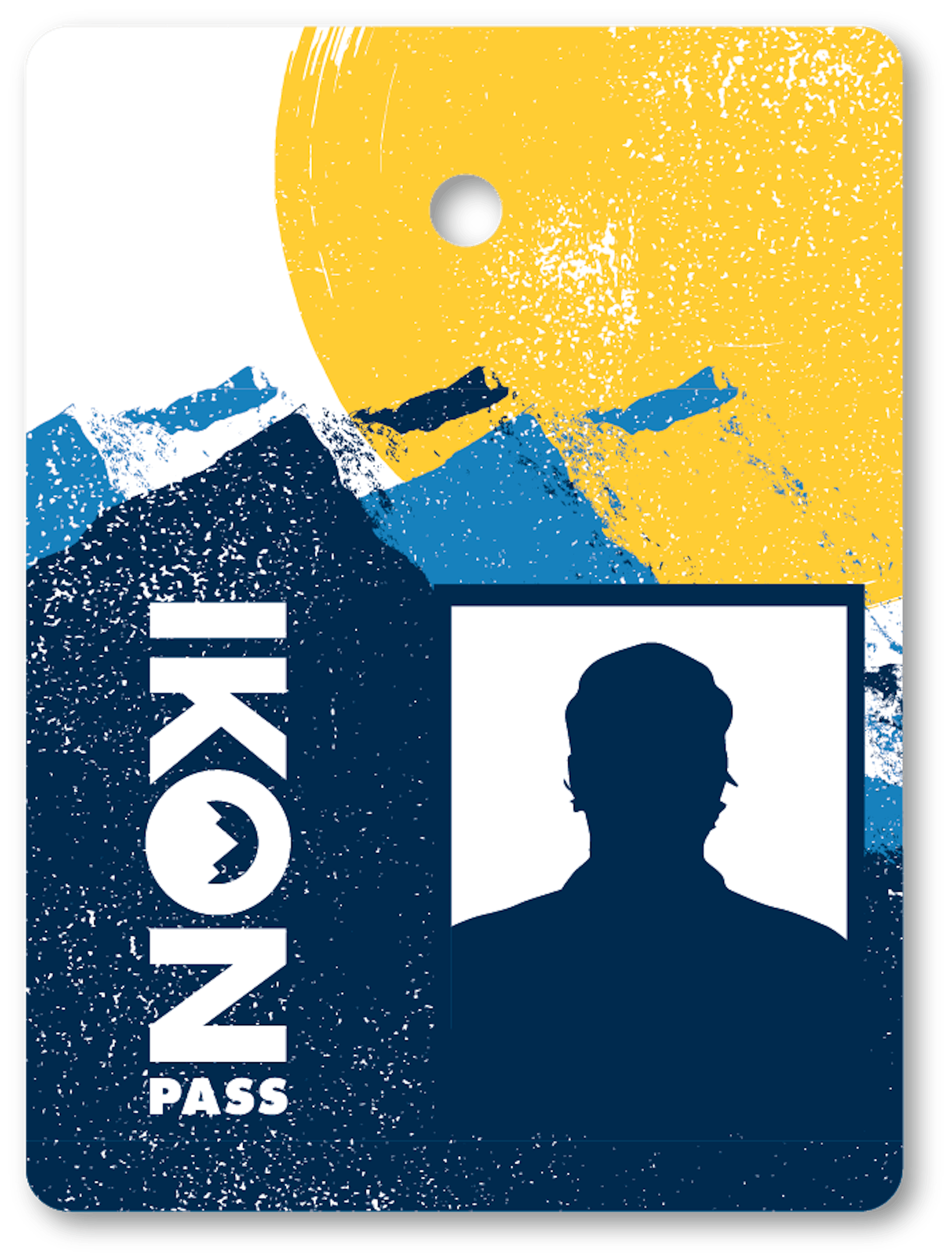 Photo of the Ikon Pass.