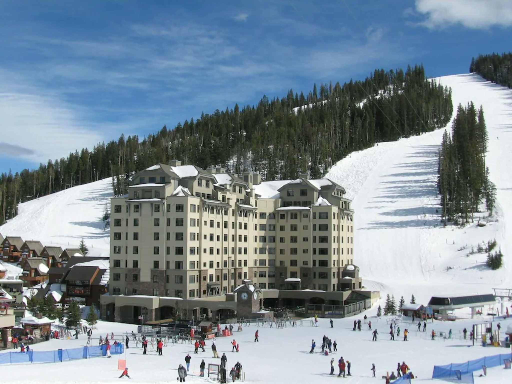 The Summit Hotel at Big Sky Resort.