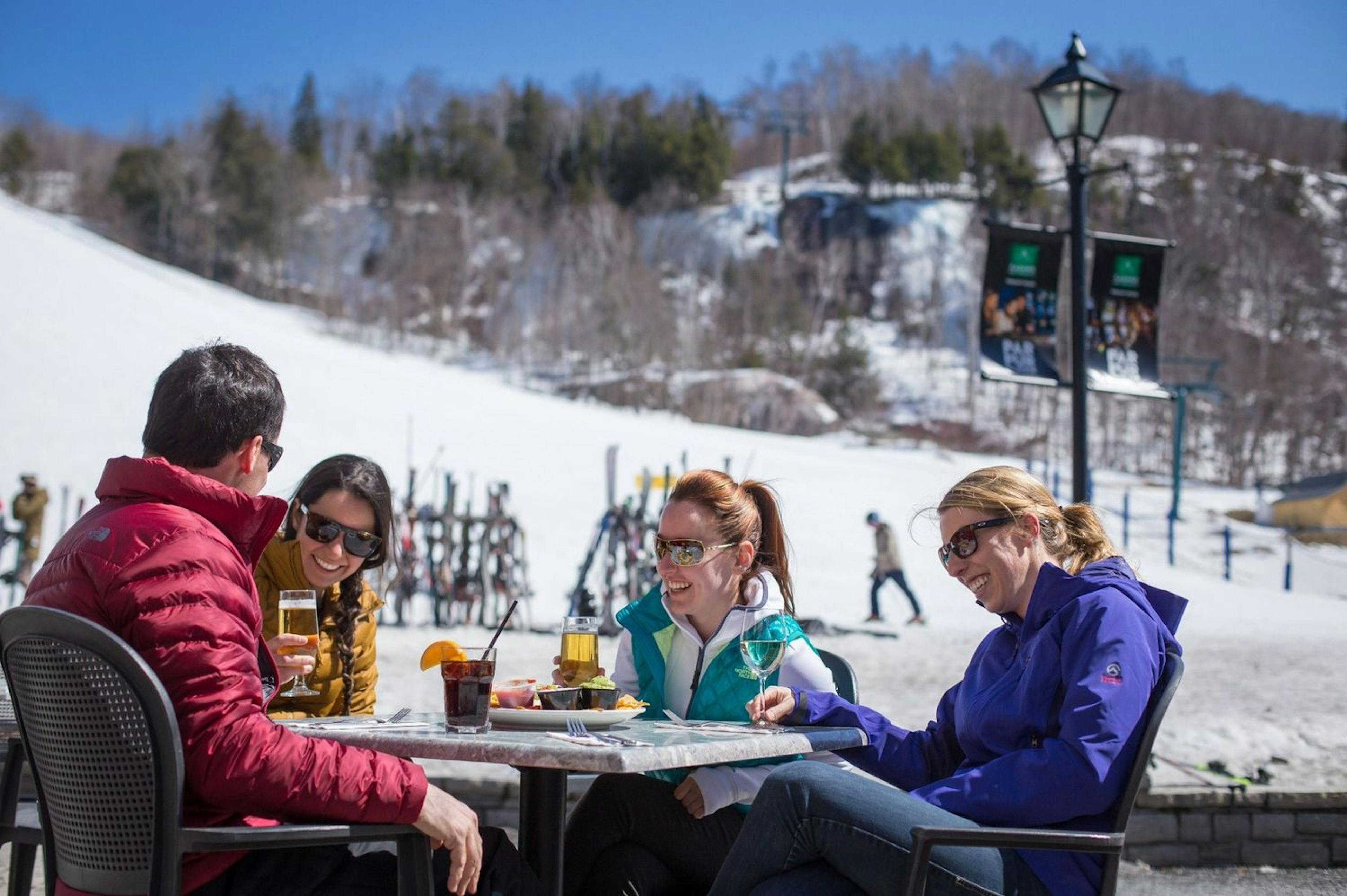 Après ski in Mont Tremblant