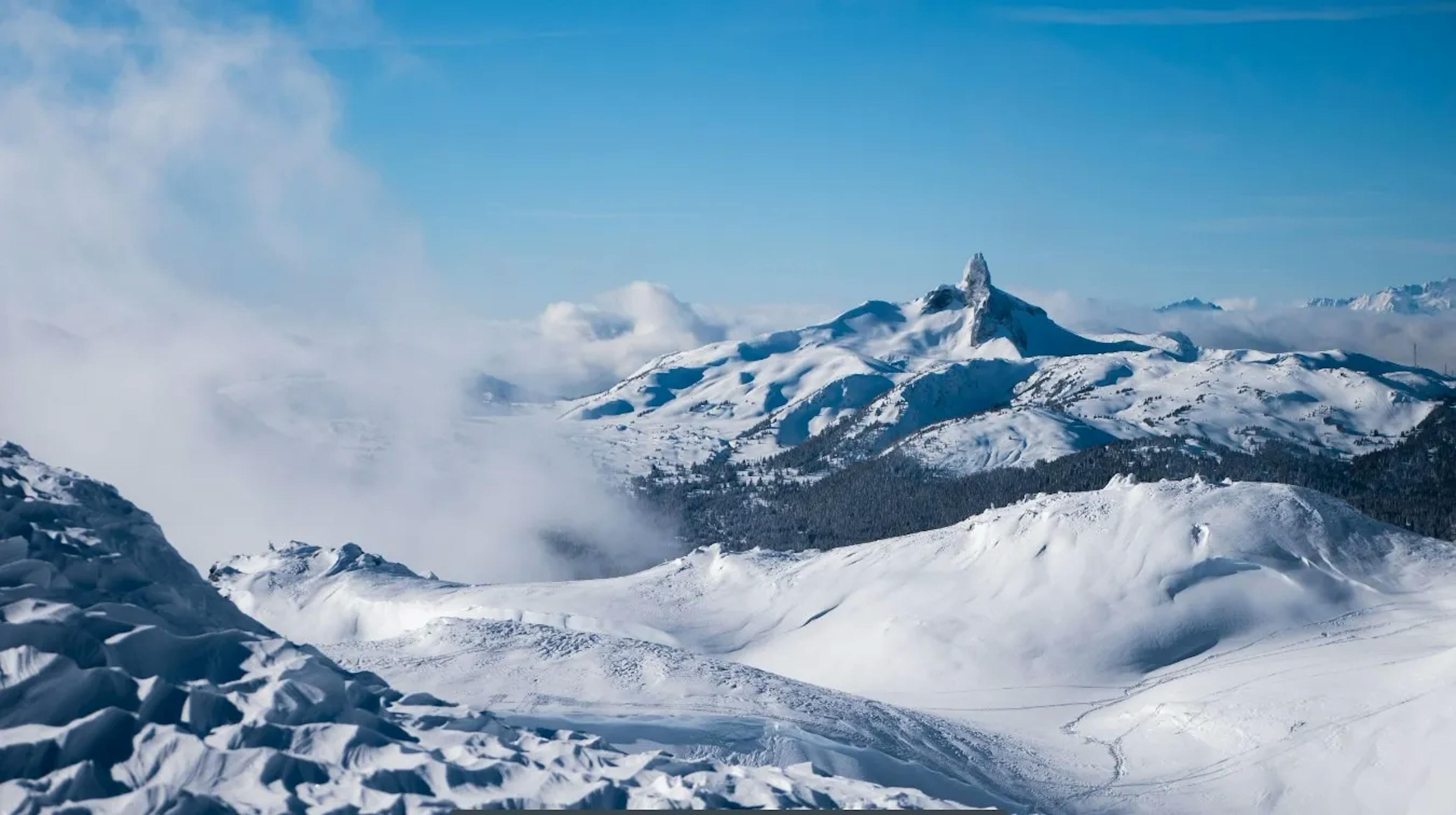 The Tusk as Viewed from Whistler Blackcomb