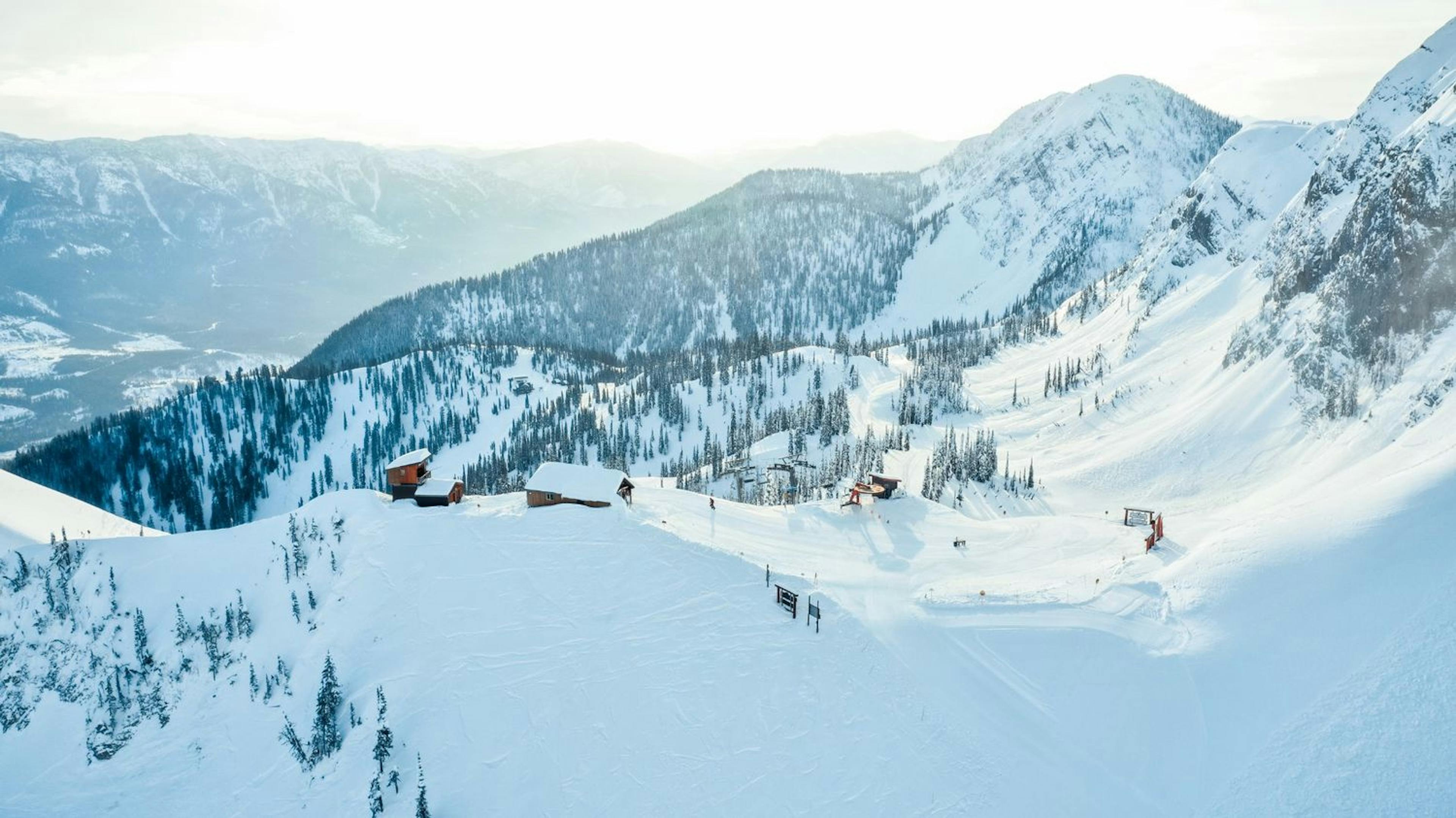 Fernie Alpine Resort overlook point