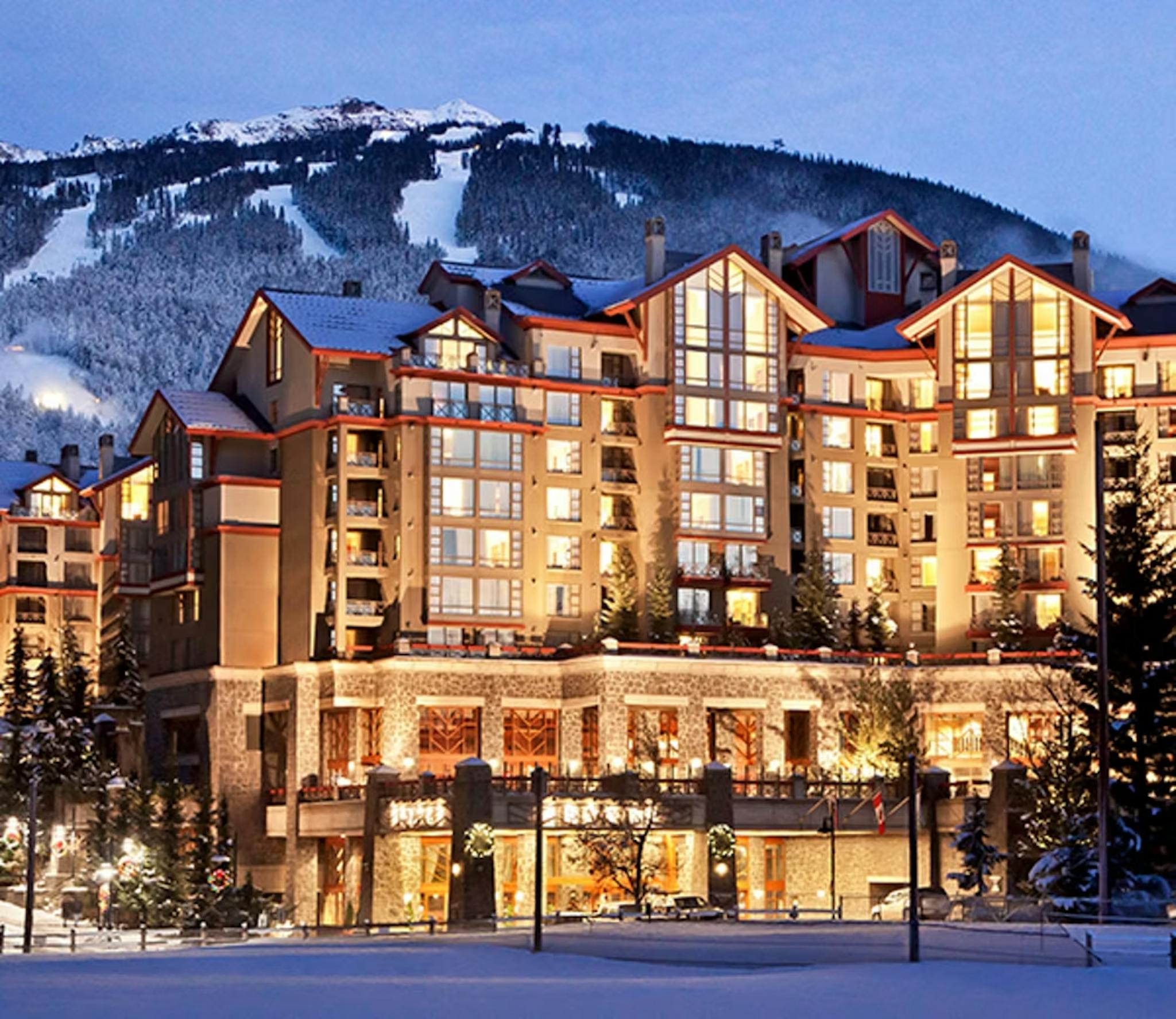 Westin lodge at Whistler Blackcomb Ski Resort