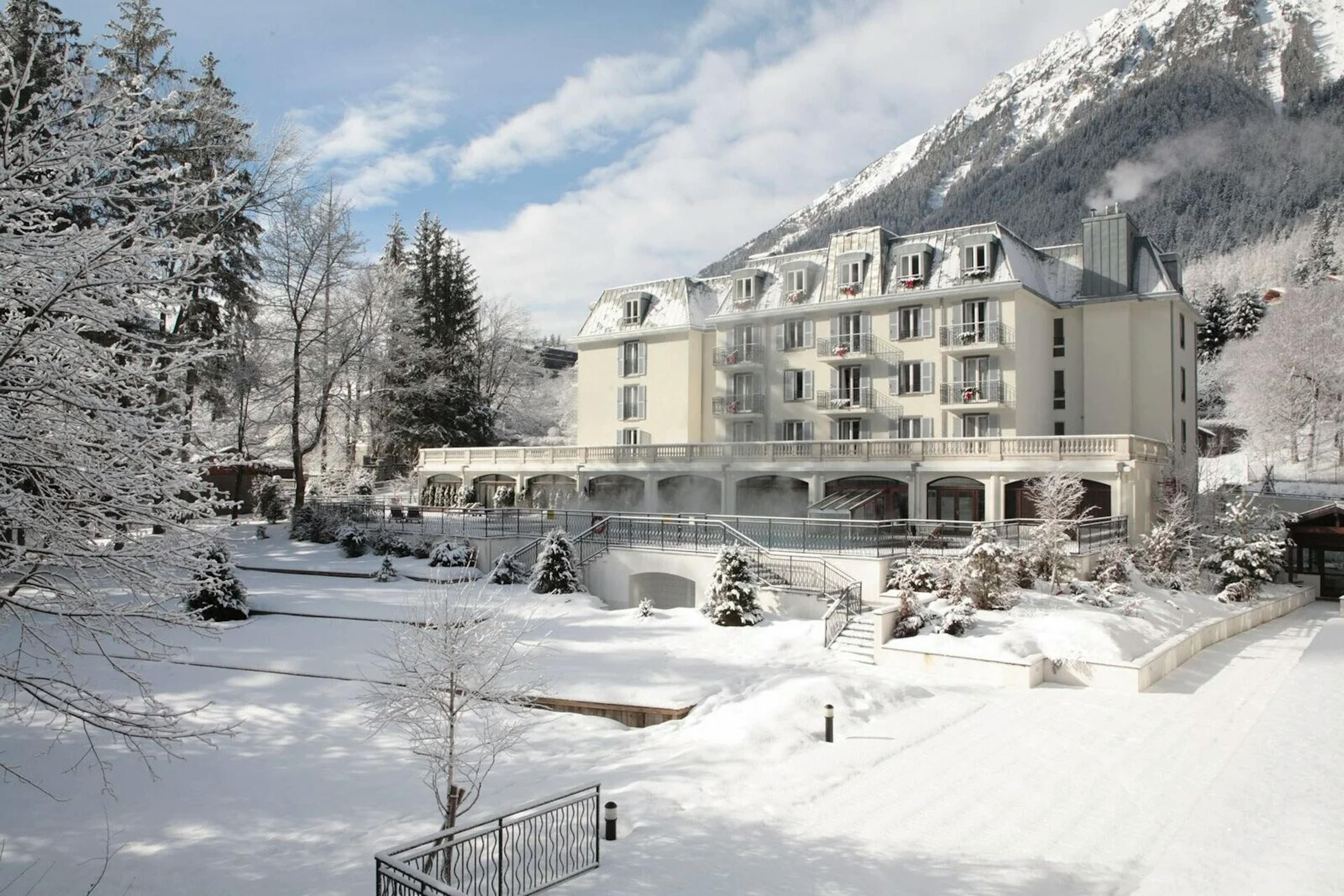 Picturesque lodge at Chamonix