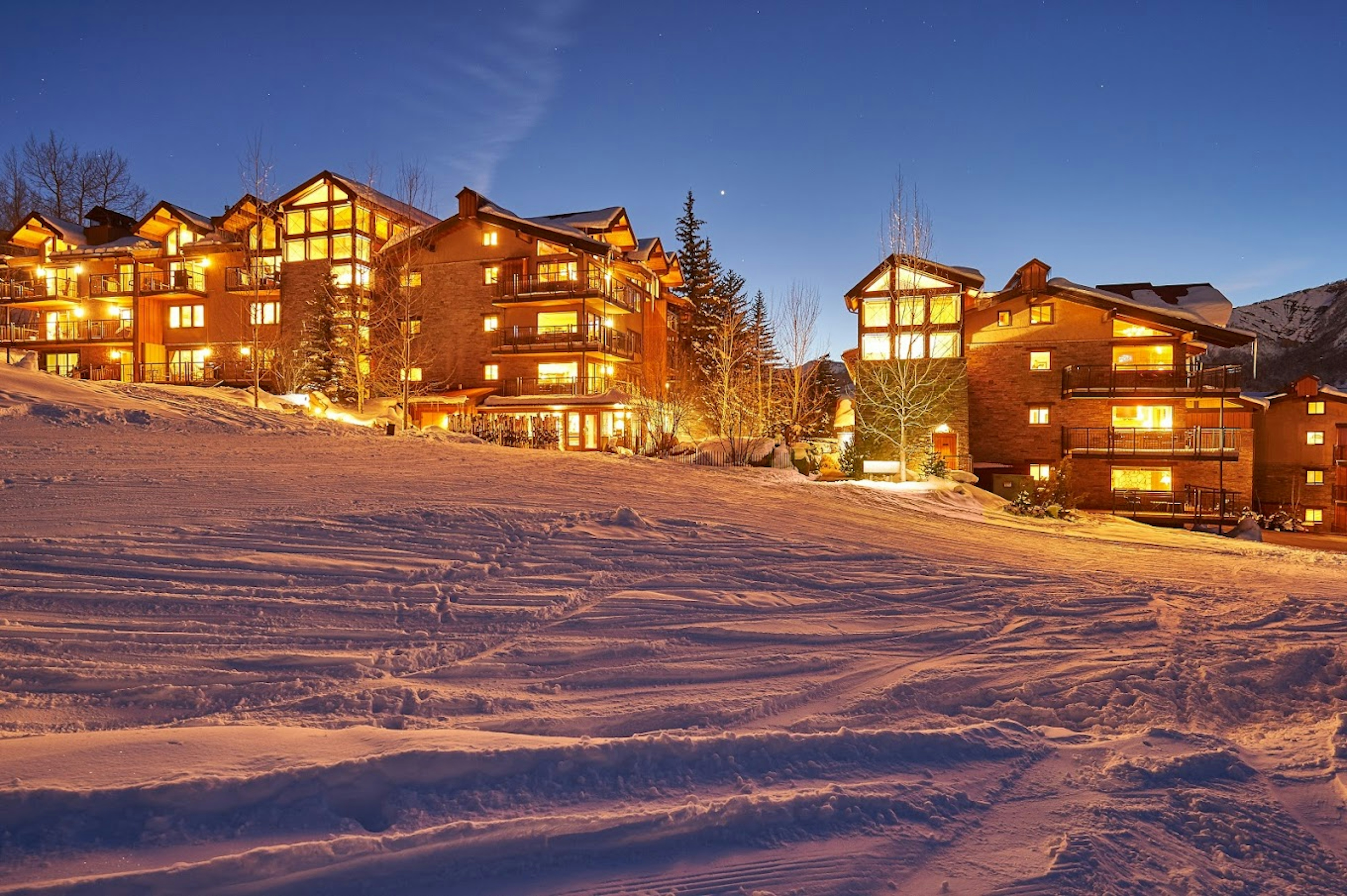 The Crestwood Condominiums on the slopes of Snowmass Ski Resort