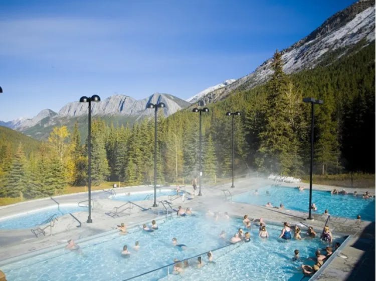 Miette Hot springs