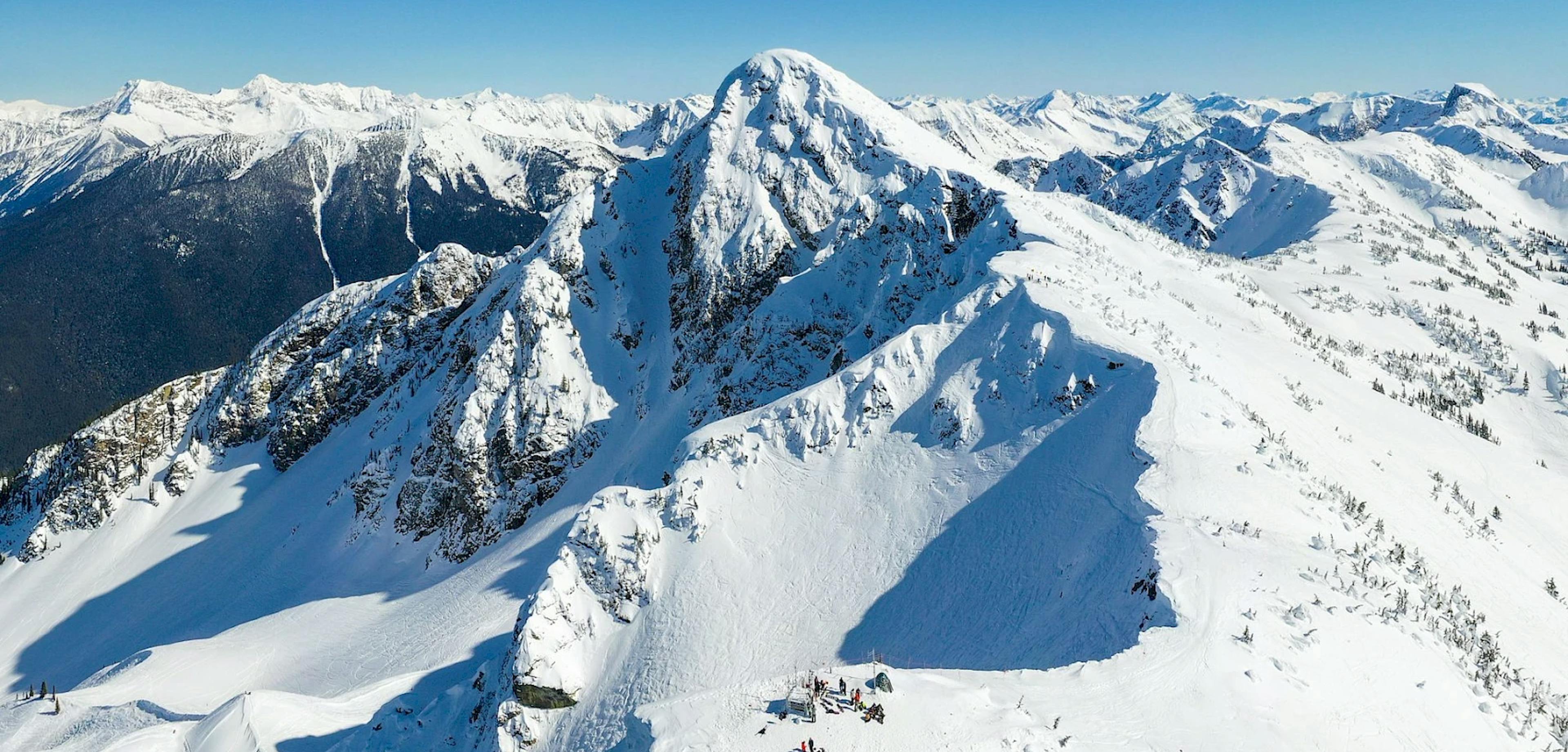 Winter morning at Revelstoke Mountain Resort