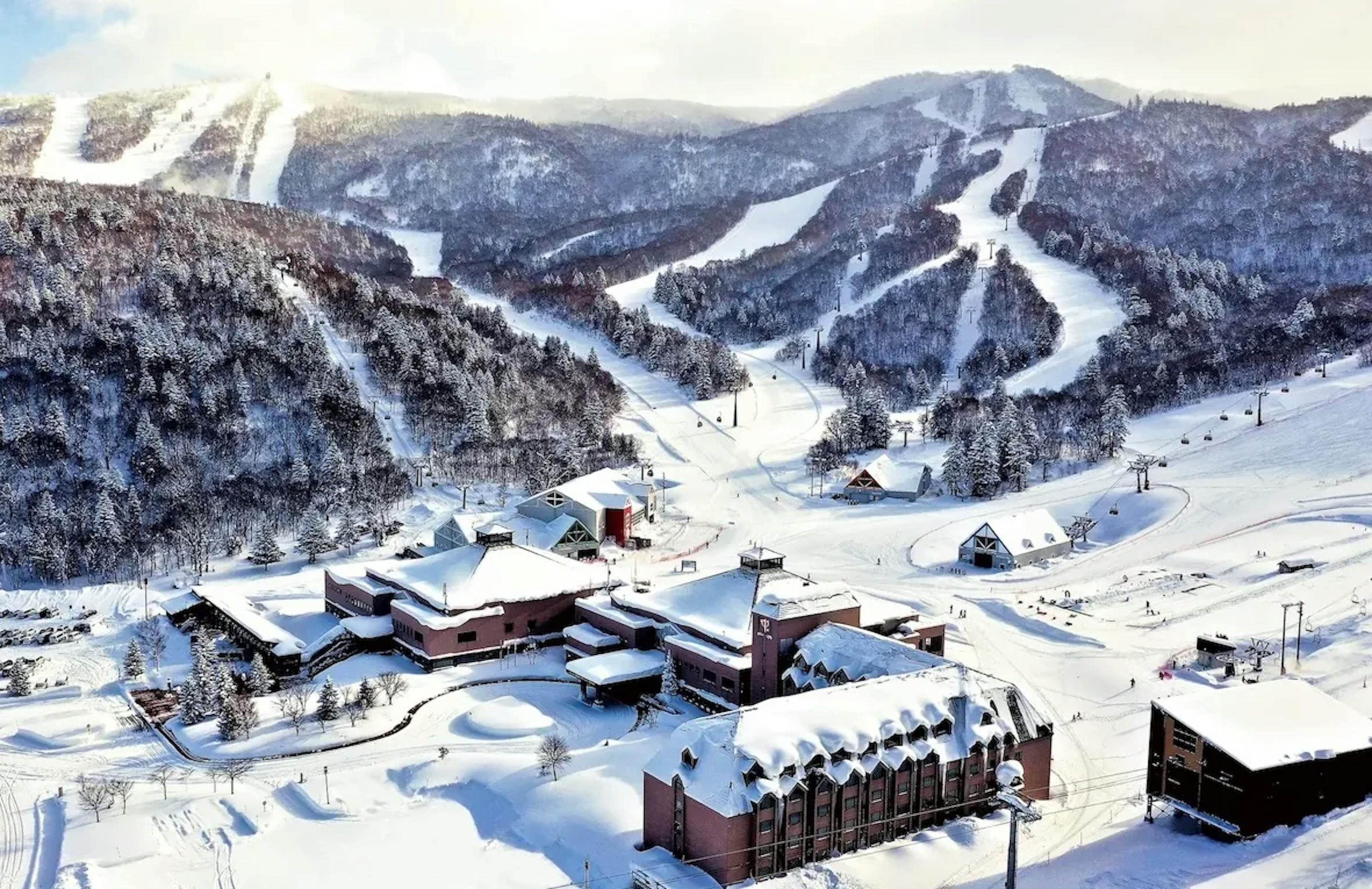 Morning over Kiroro Ski Resort