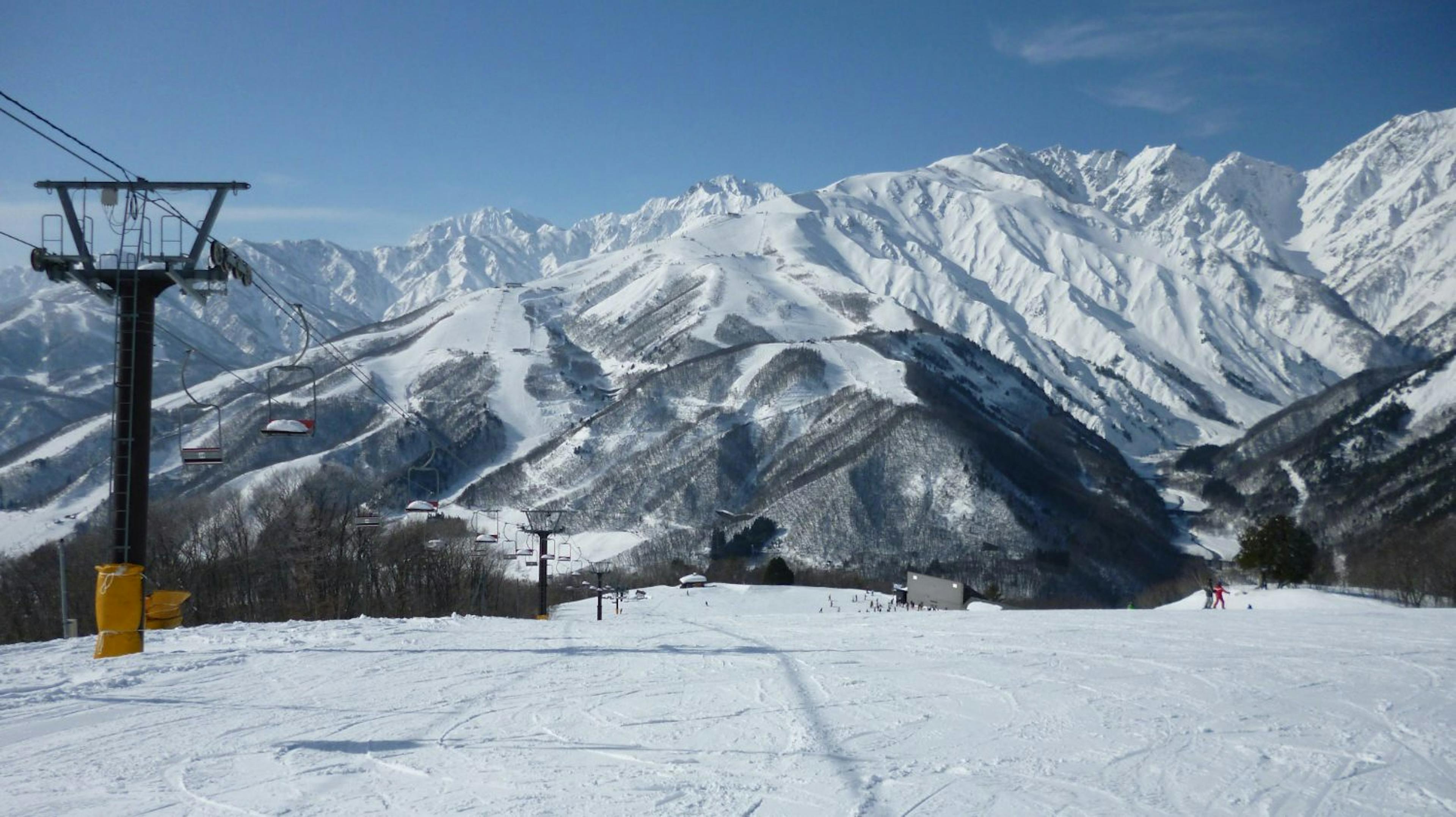 Morning over Hakuba Valley