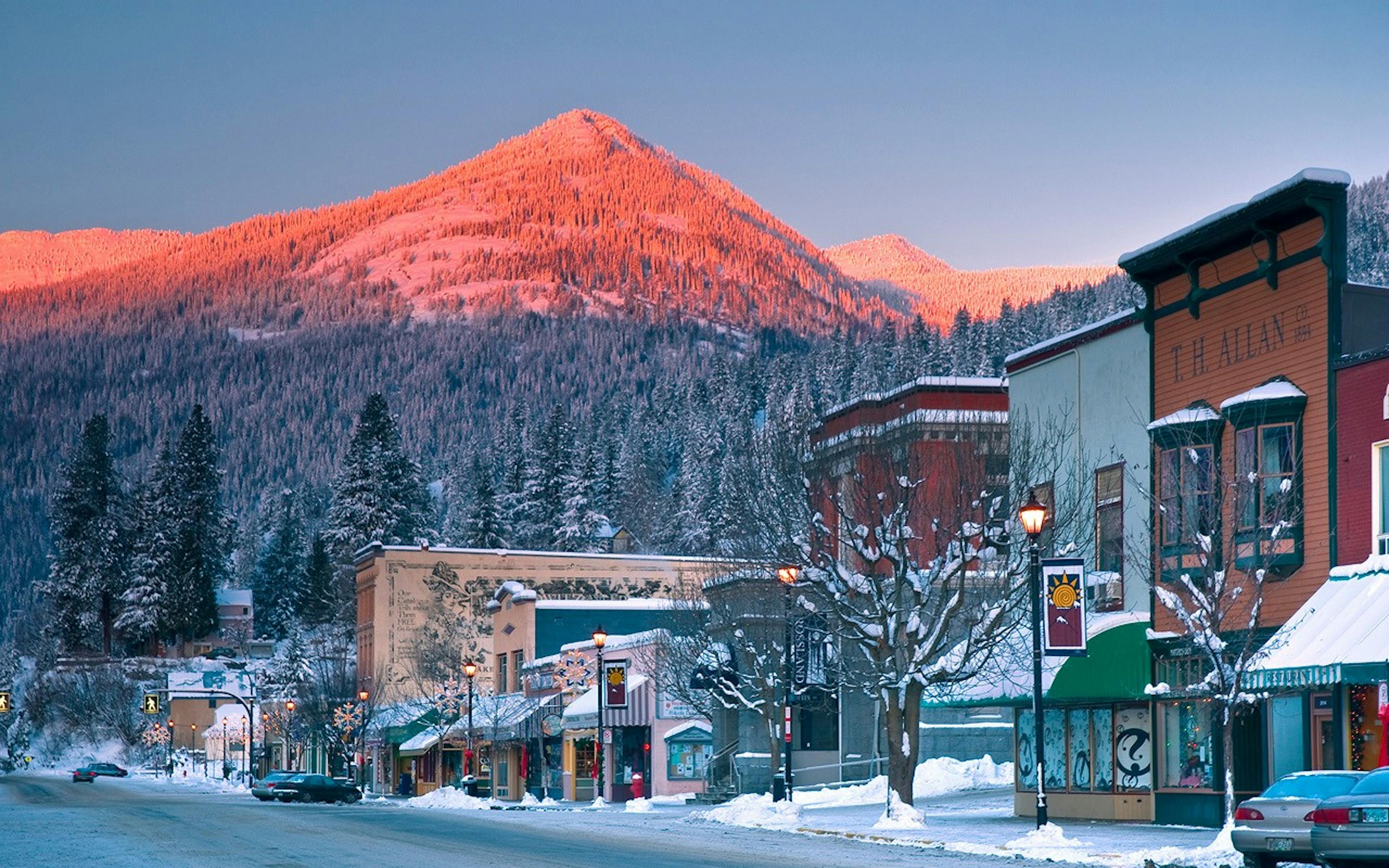 Evening time at RED Mountain Resort