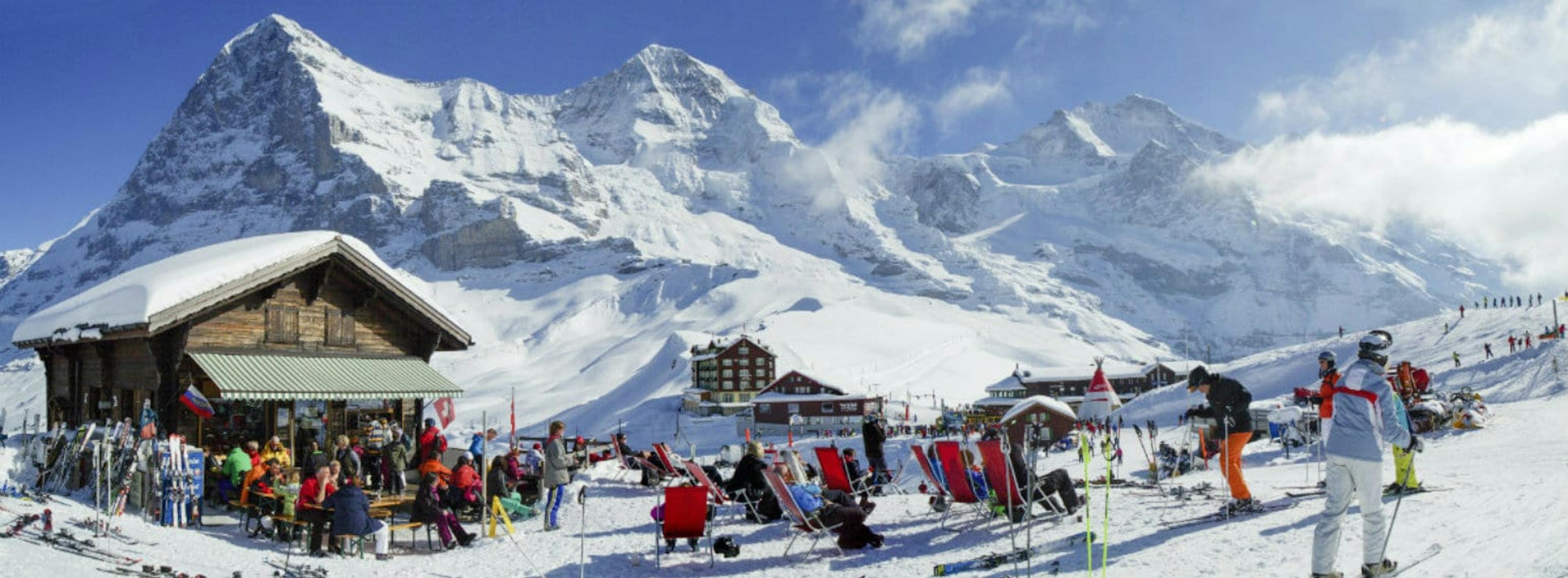 Base camp at Grindelwald