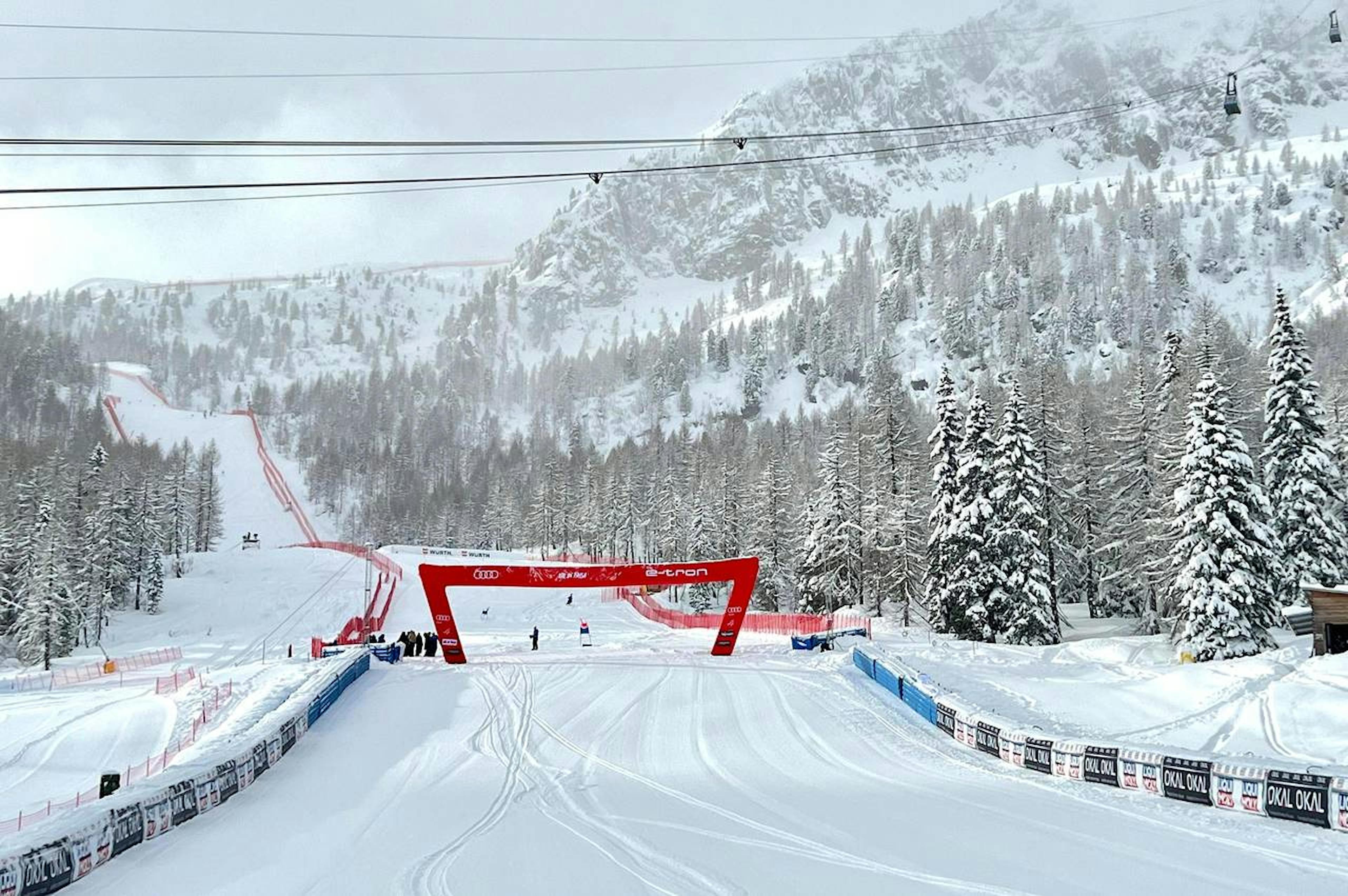 Women Audi Fis Ski World Cup in Val di Fassa in Italy