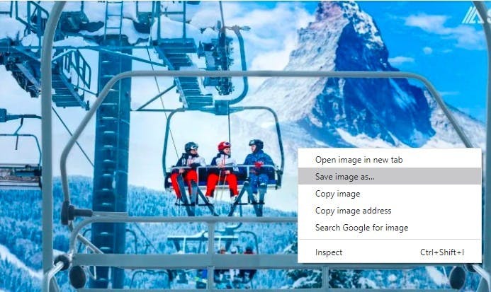 Video chat background