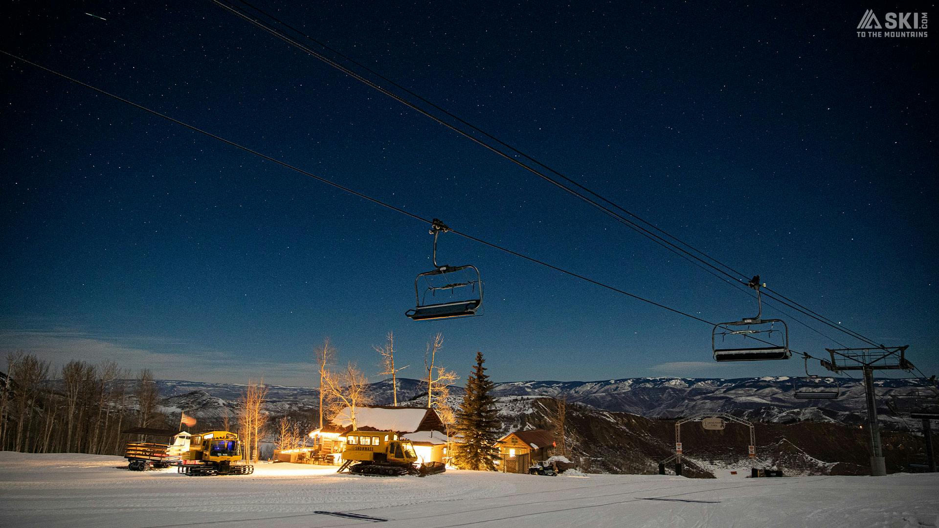 Aspen Snowmass ski mountain Zoom virtual background