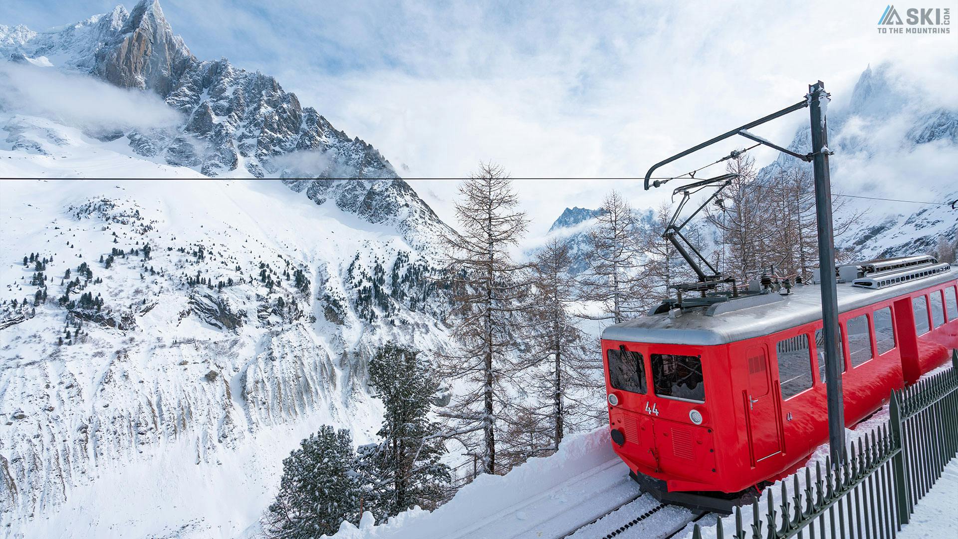 Chamonix zoom virtual background