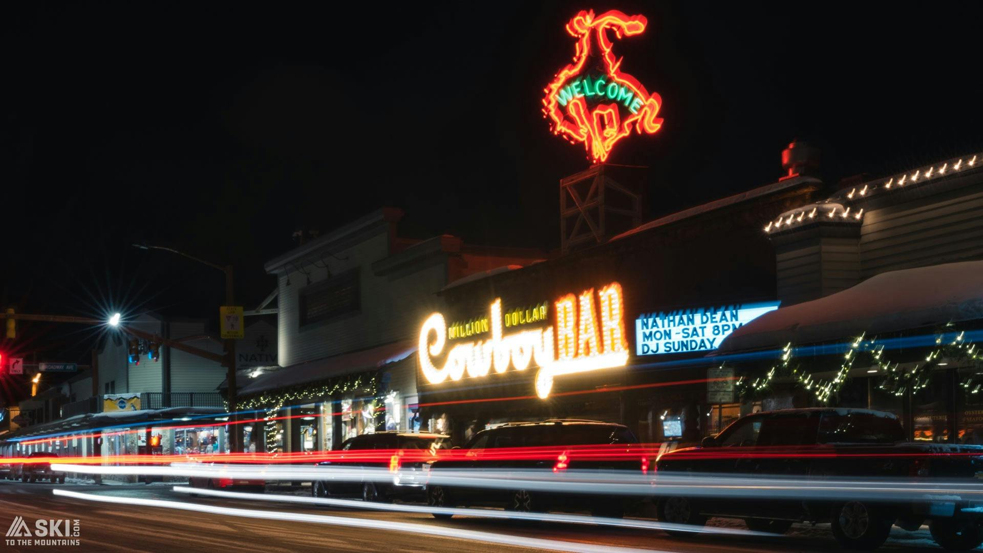 downtown Jackson Hole Zoom virtual background