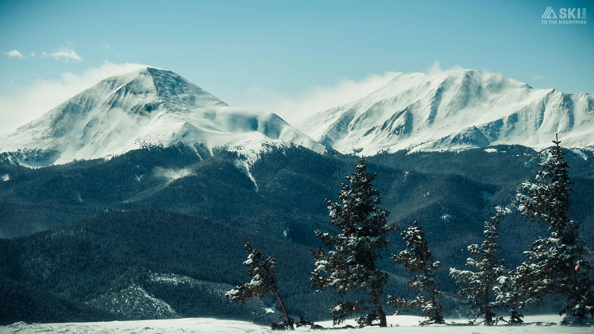 summit county, keystone zoom virtual background