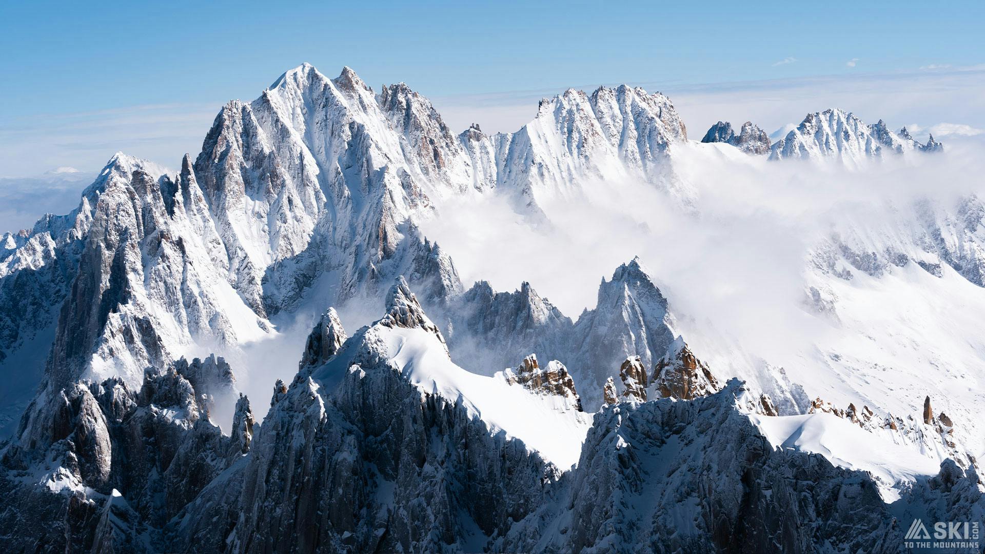 auiguille du midi view zoom virtual background