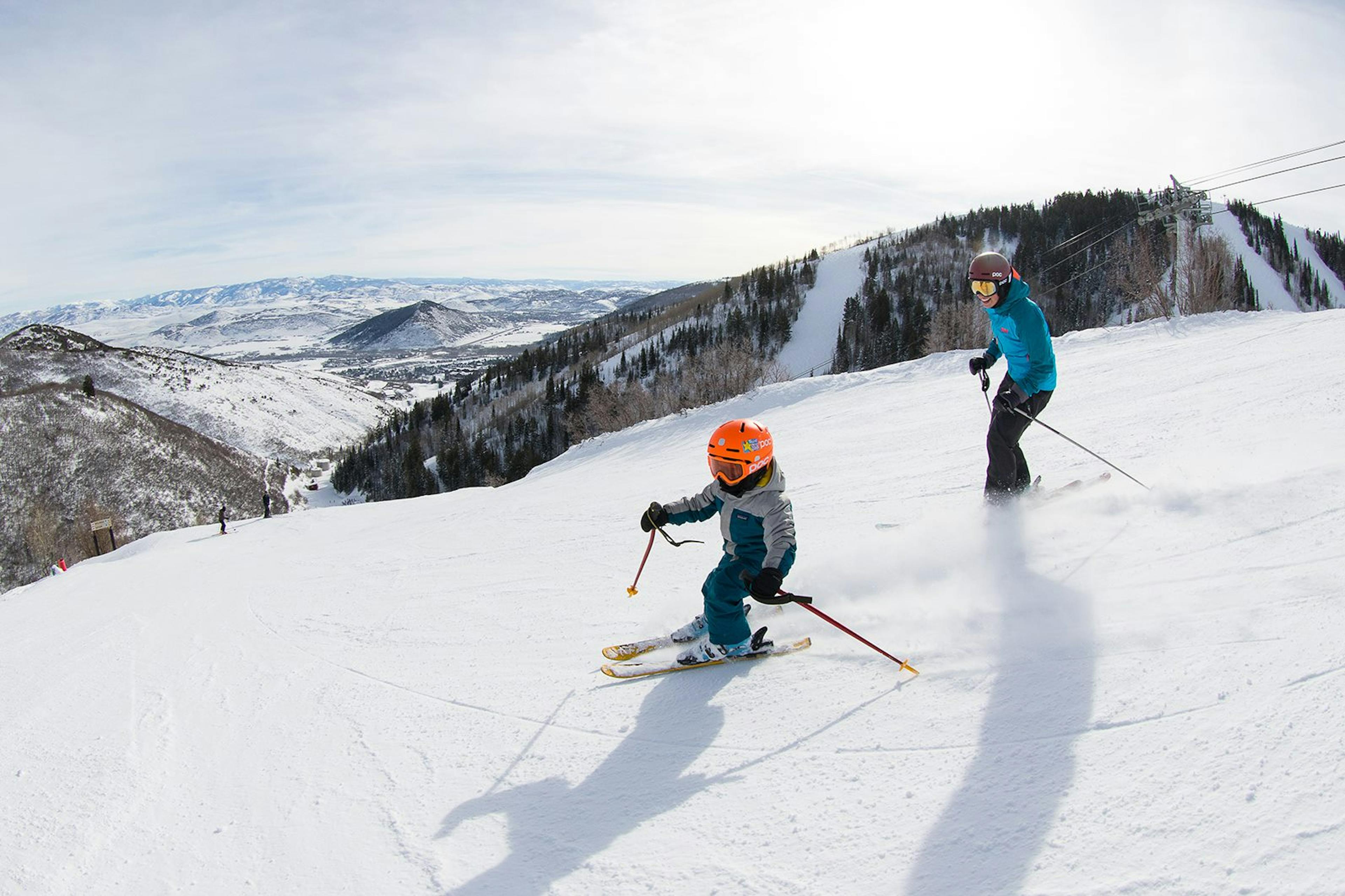 family ski trip park city