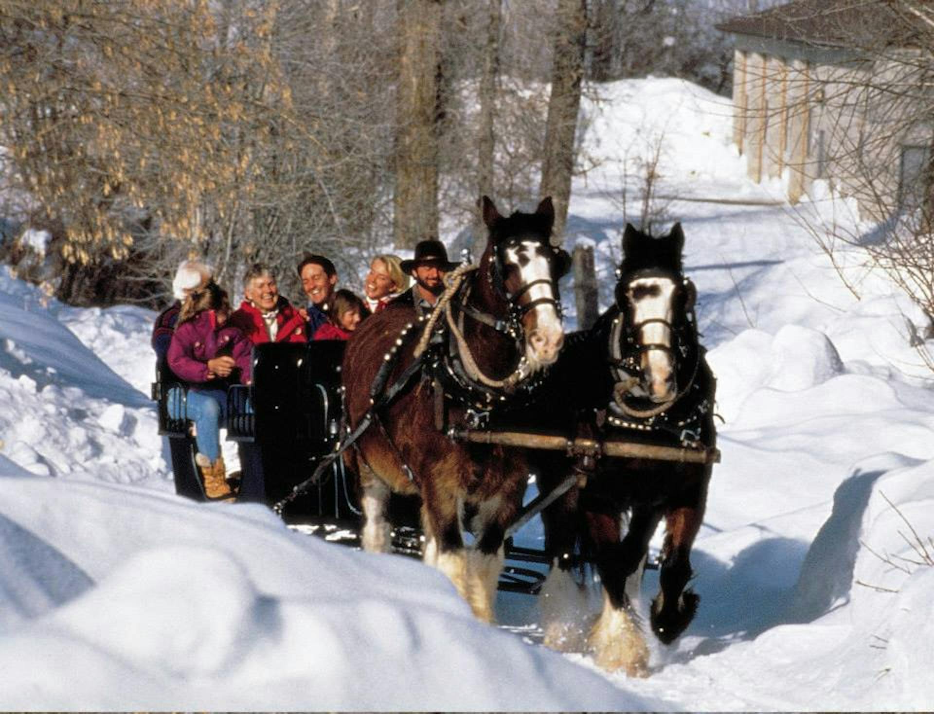 sleigh rides in park city