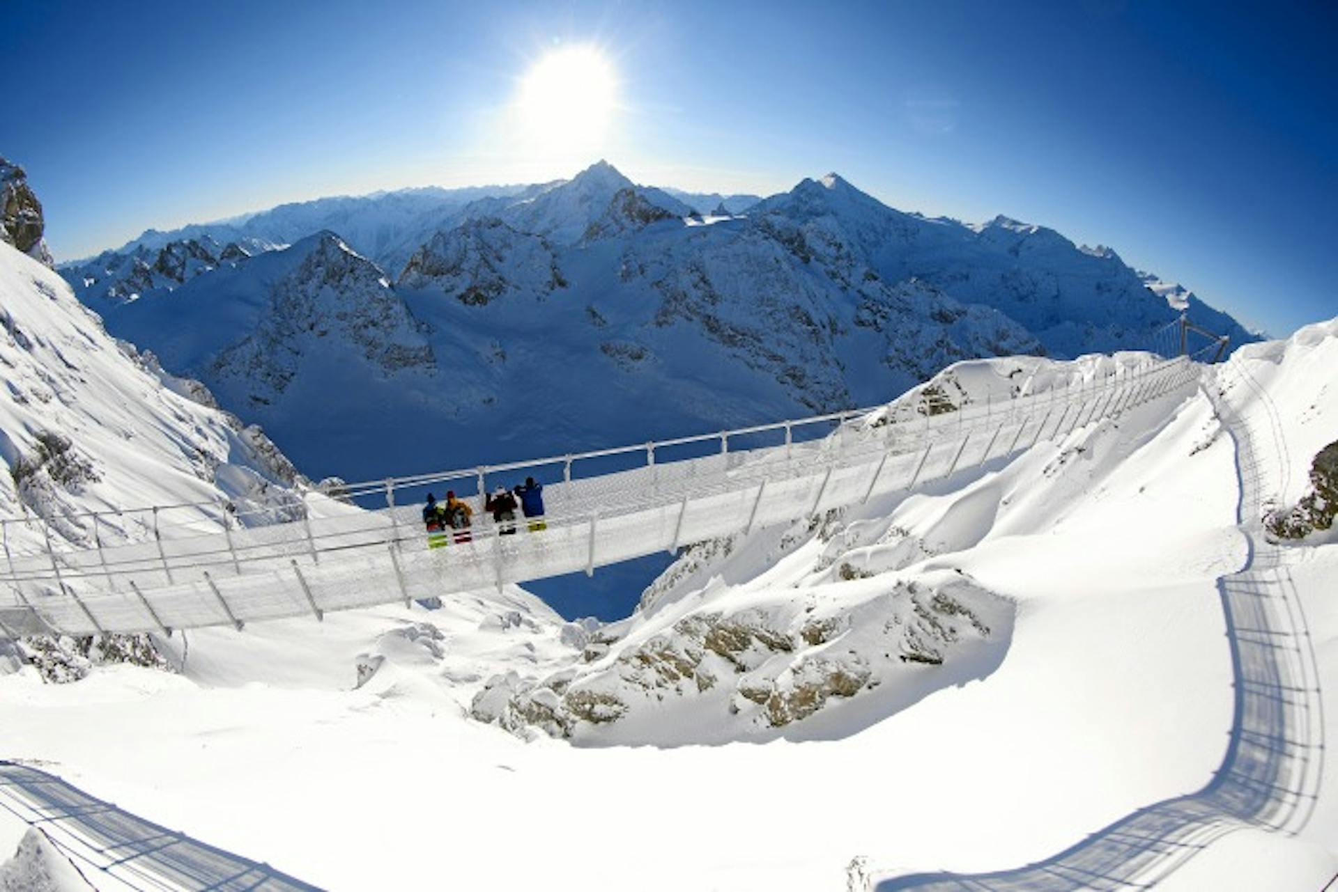 engelberg titlis, swiss ski guide, skiing in the swiss alps, titlis cliff walk