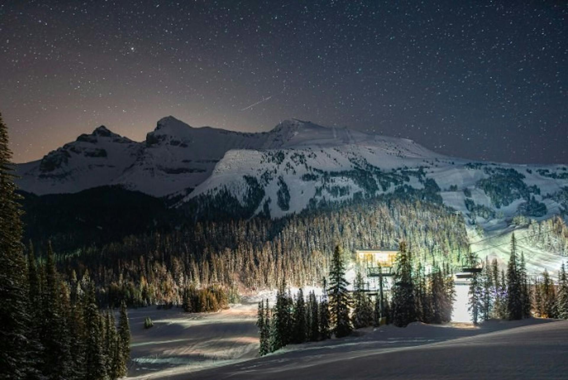 Sunshine Village on mountain lodging