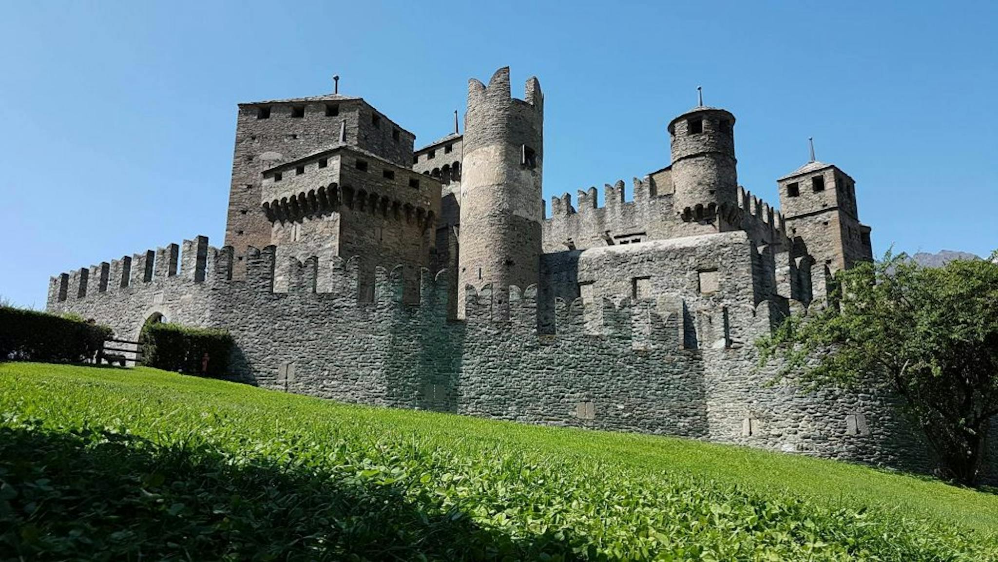 aosta castles, valley of 100 castles