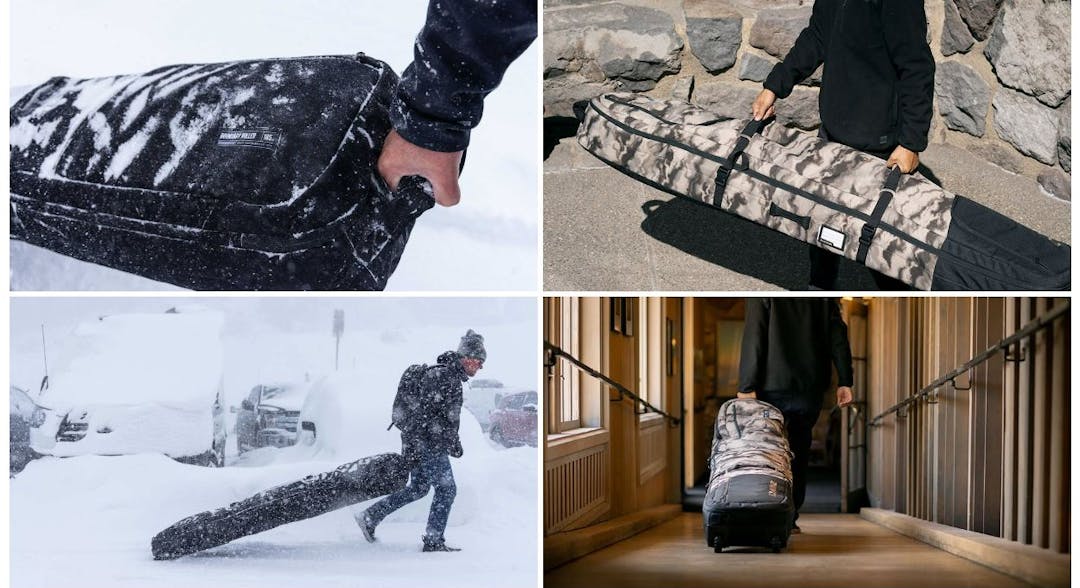 Ski.com recommends the Boundary Ski Roller Bag by Dakine for a holiday gift. 