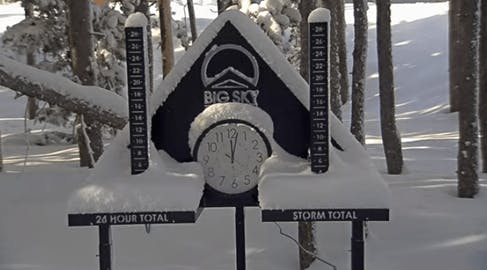Big Sky, MT, Resort Cam, Live webcam