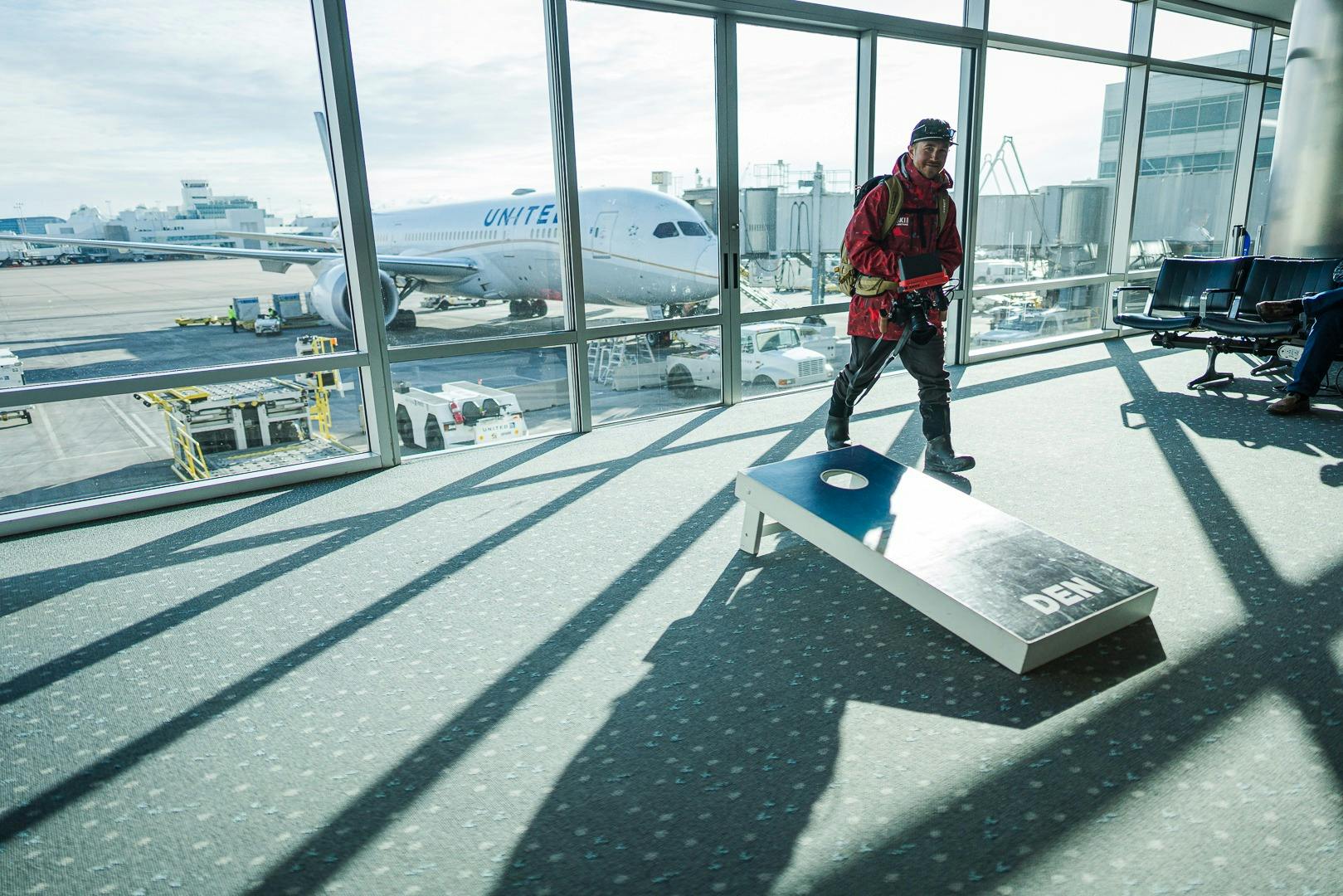 Powder chasing flights