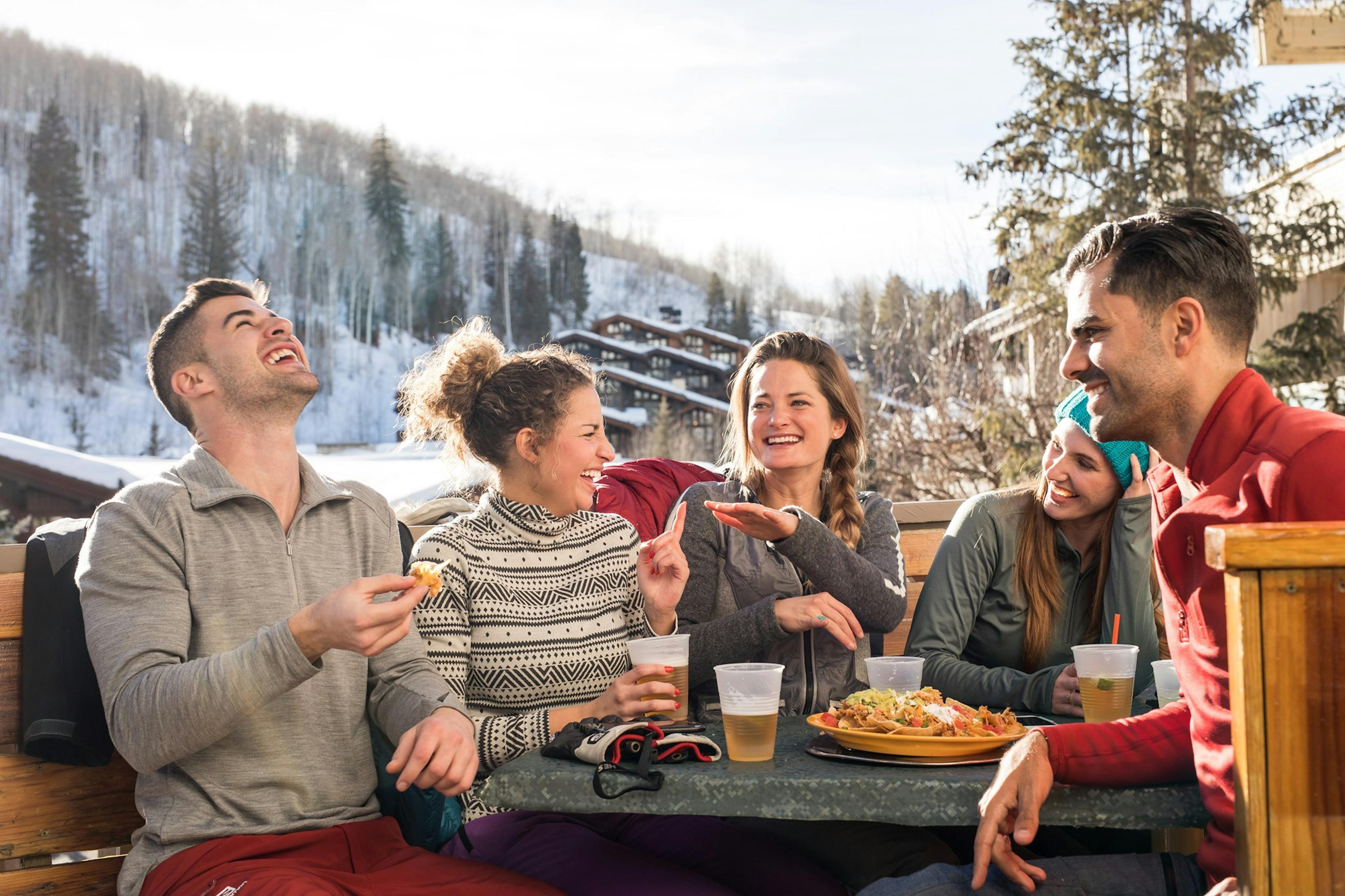 Apres in Colorado ski march