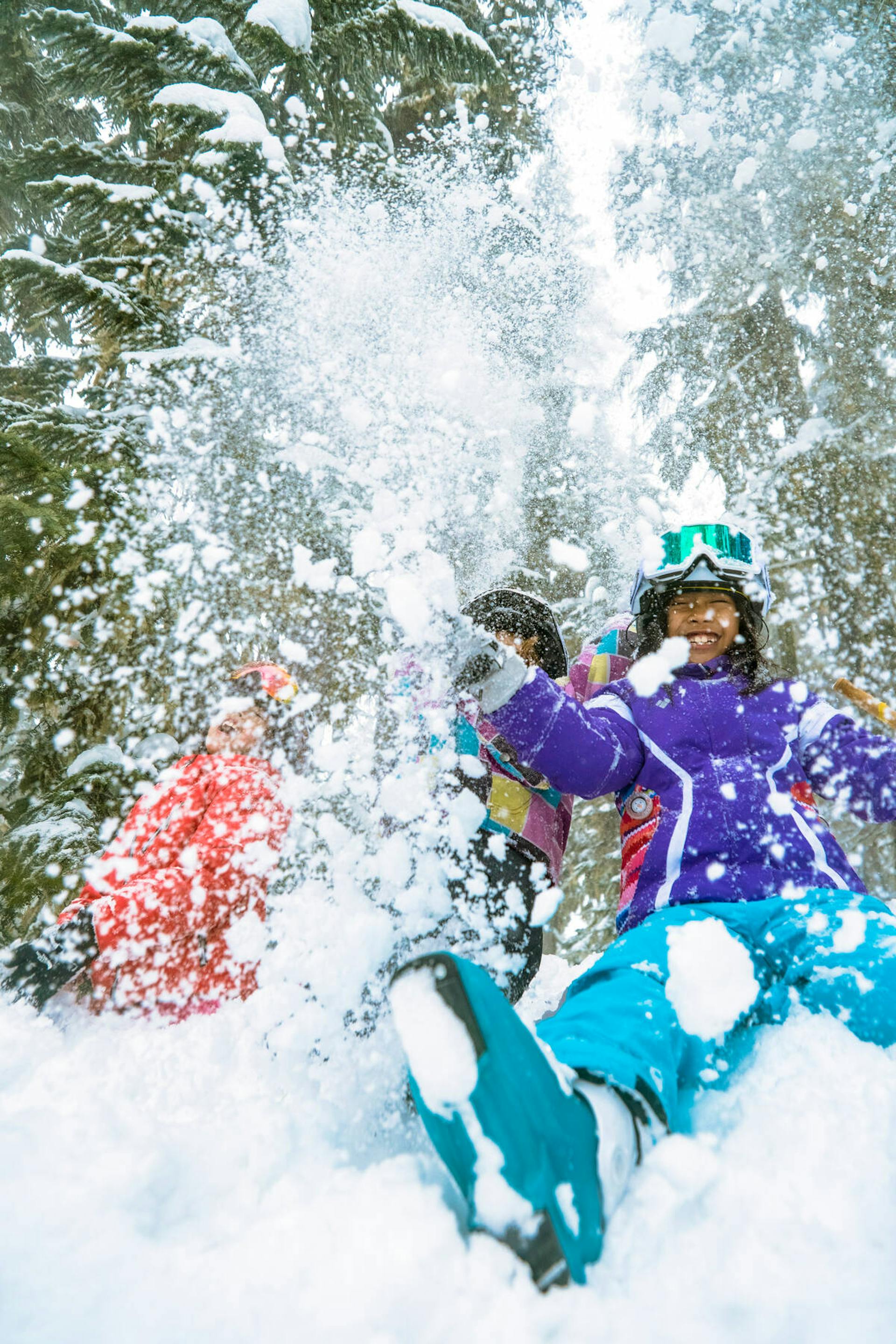 Snow fun with the kids at Whistler