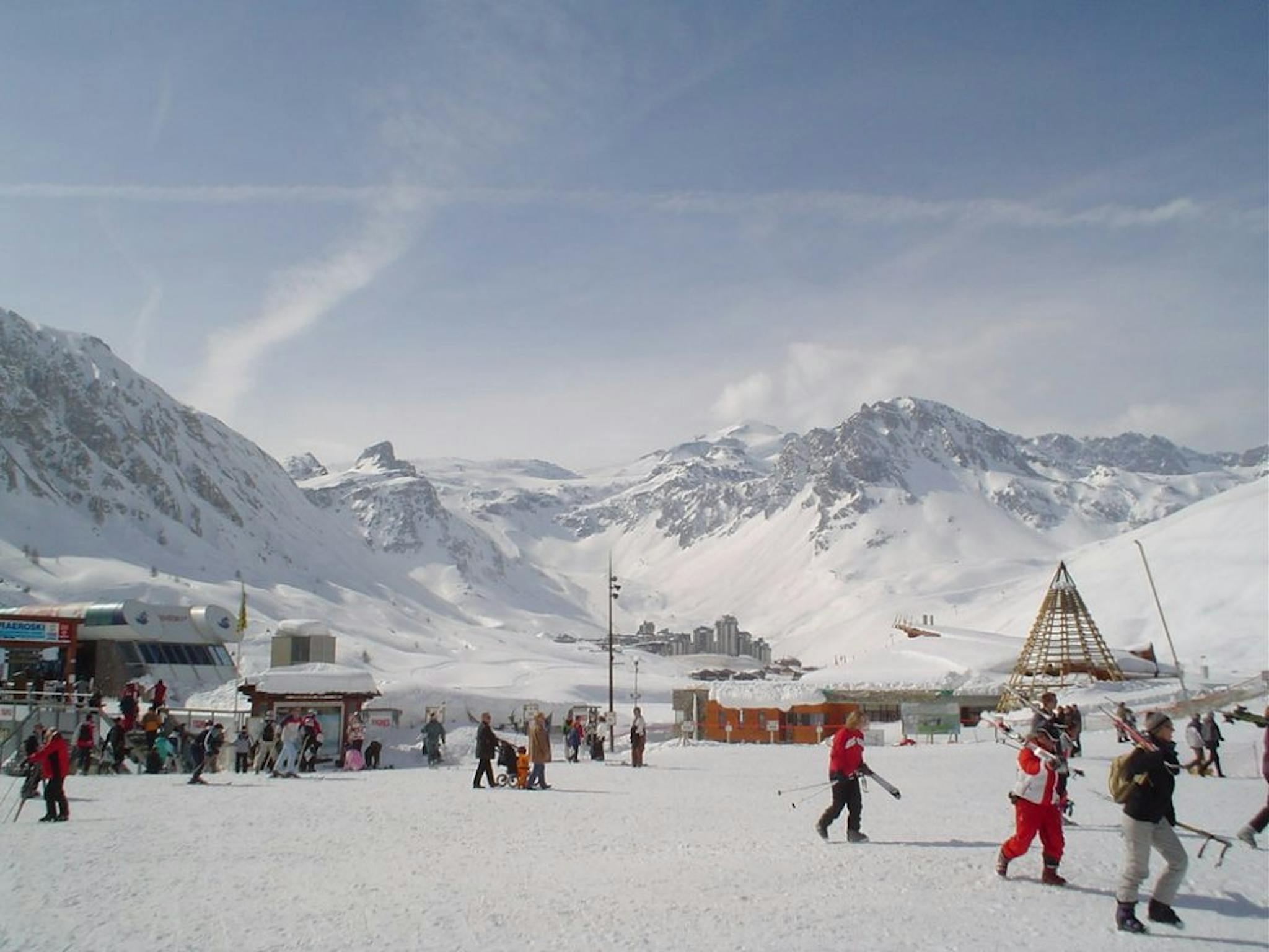 Tignes spring skiing