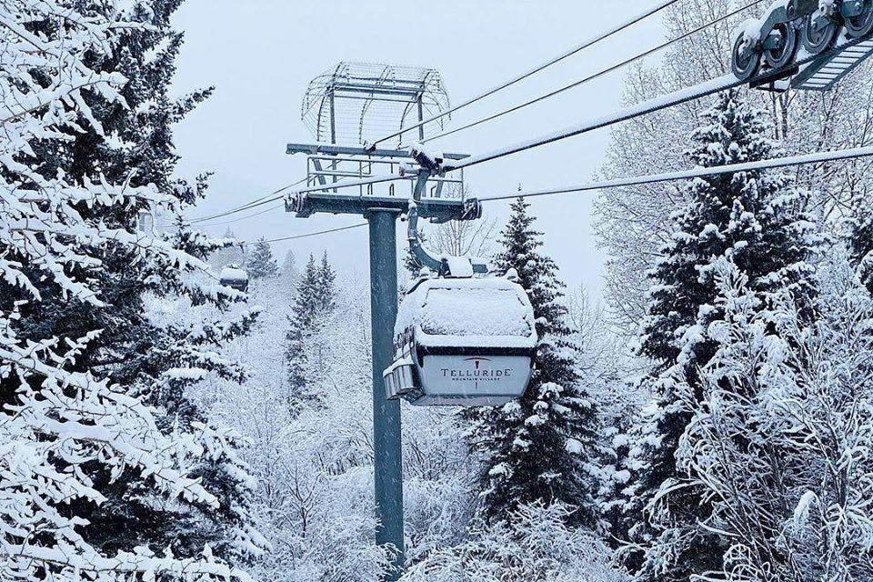 Revelation bowl, telluride, colorado skiing