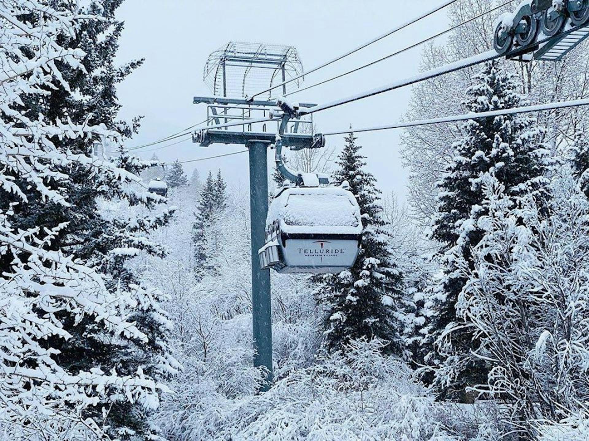 Revelation bowl, telluride, colorado skiing