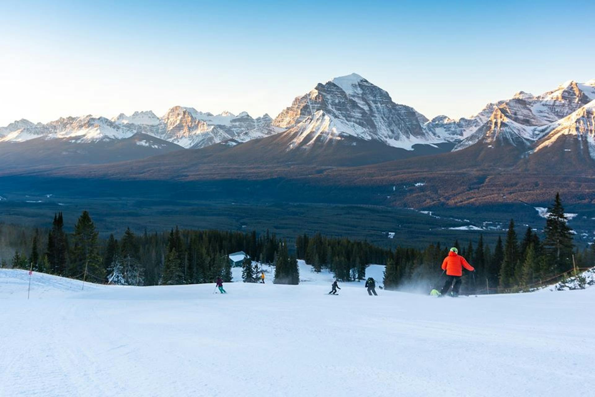 Skiing Lake Louise