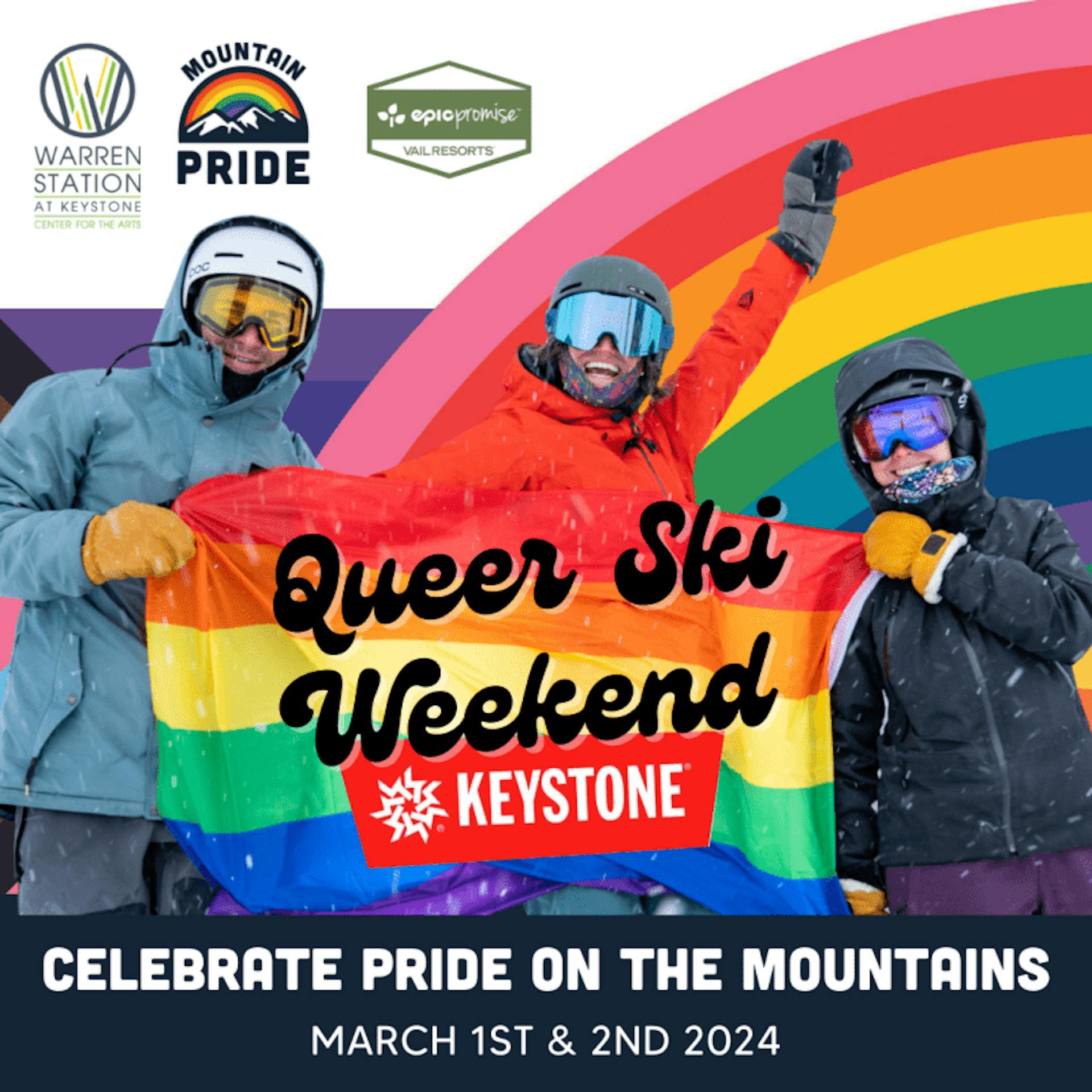 Queer Ski Weekend at Keystone, Colorado