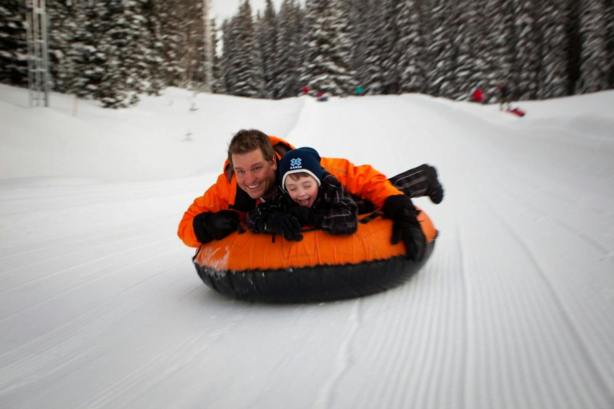 Snowmass snow tubing, Elk Camp snow tubing