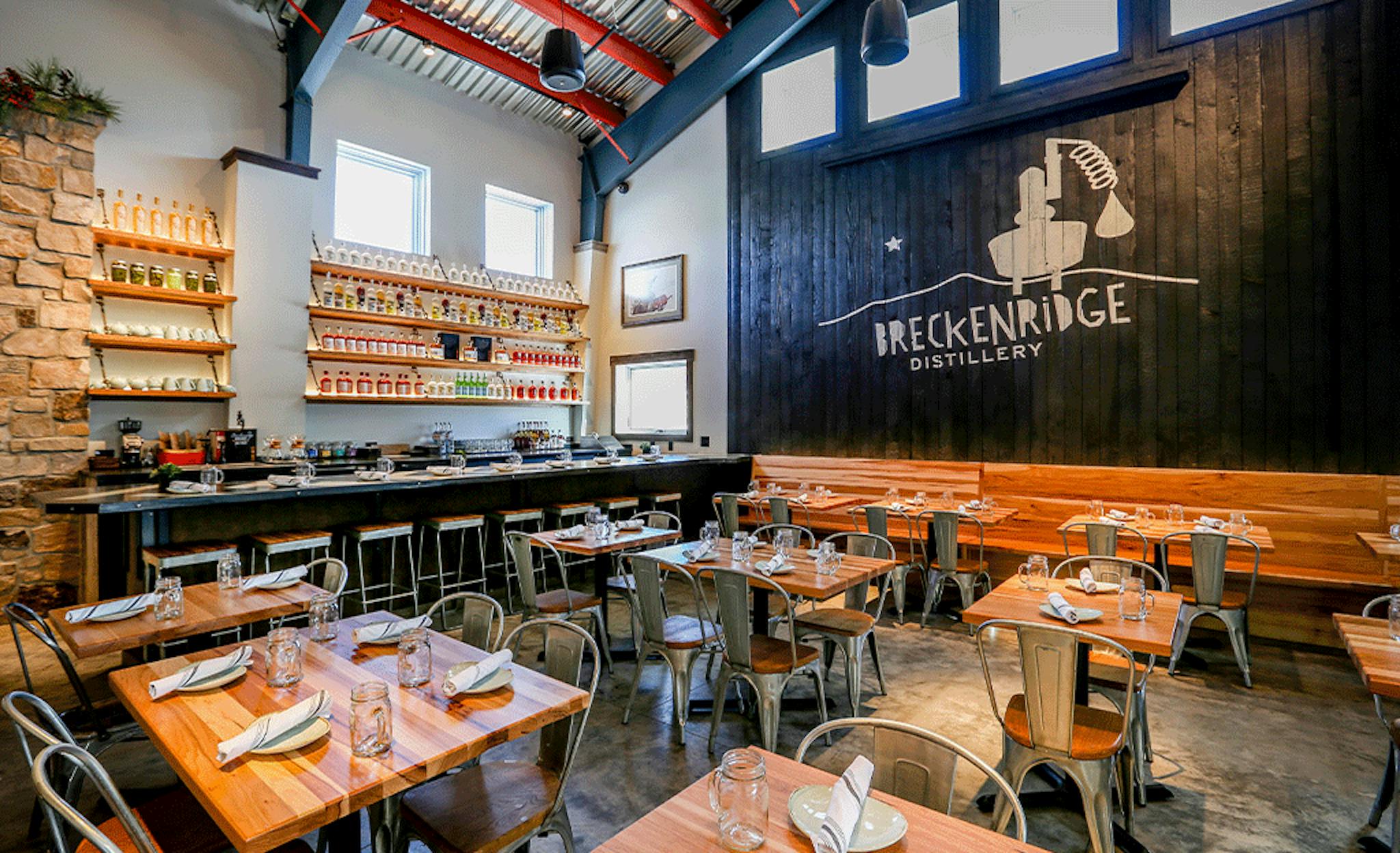 Breckenridge Distillery, the highest distillery at Breckenridge in Colorado, USA.
