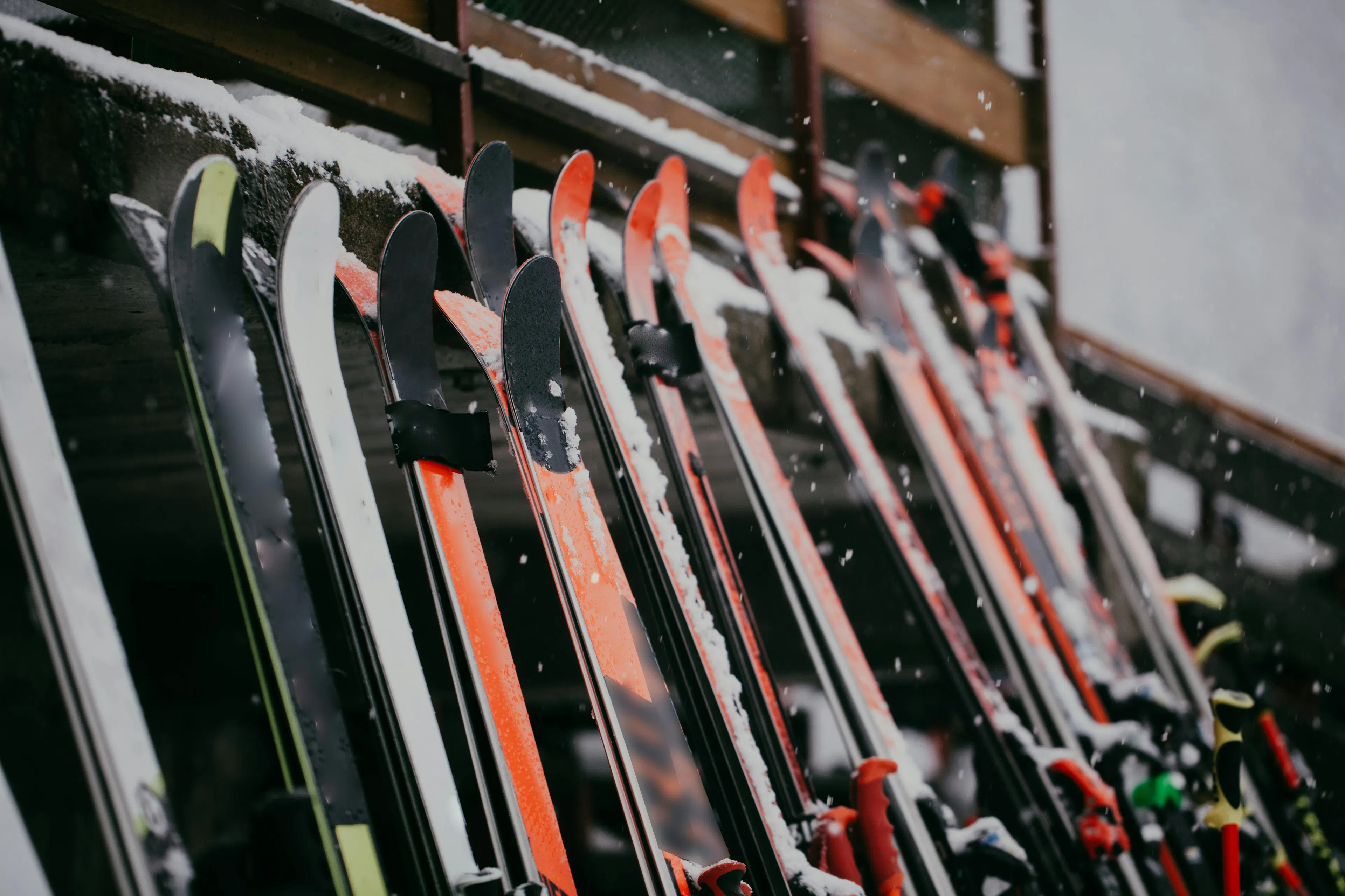 Ski gear in Vail ski rentals shop