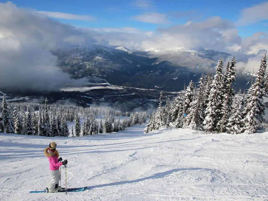 Whistler Blackcomb slope