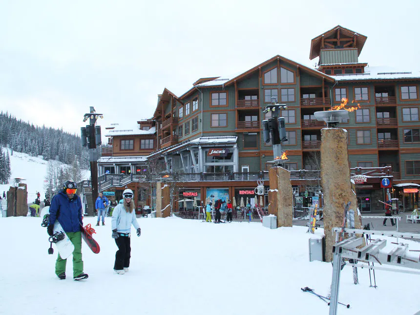 Ease with walking at the base area