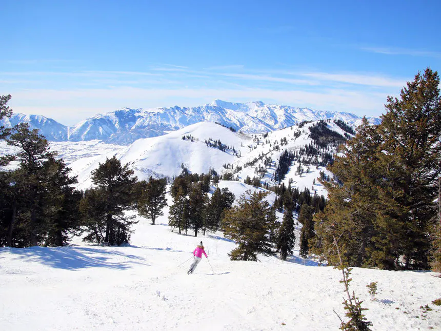 Slope at Powder Mountain