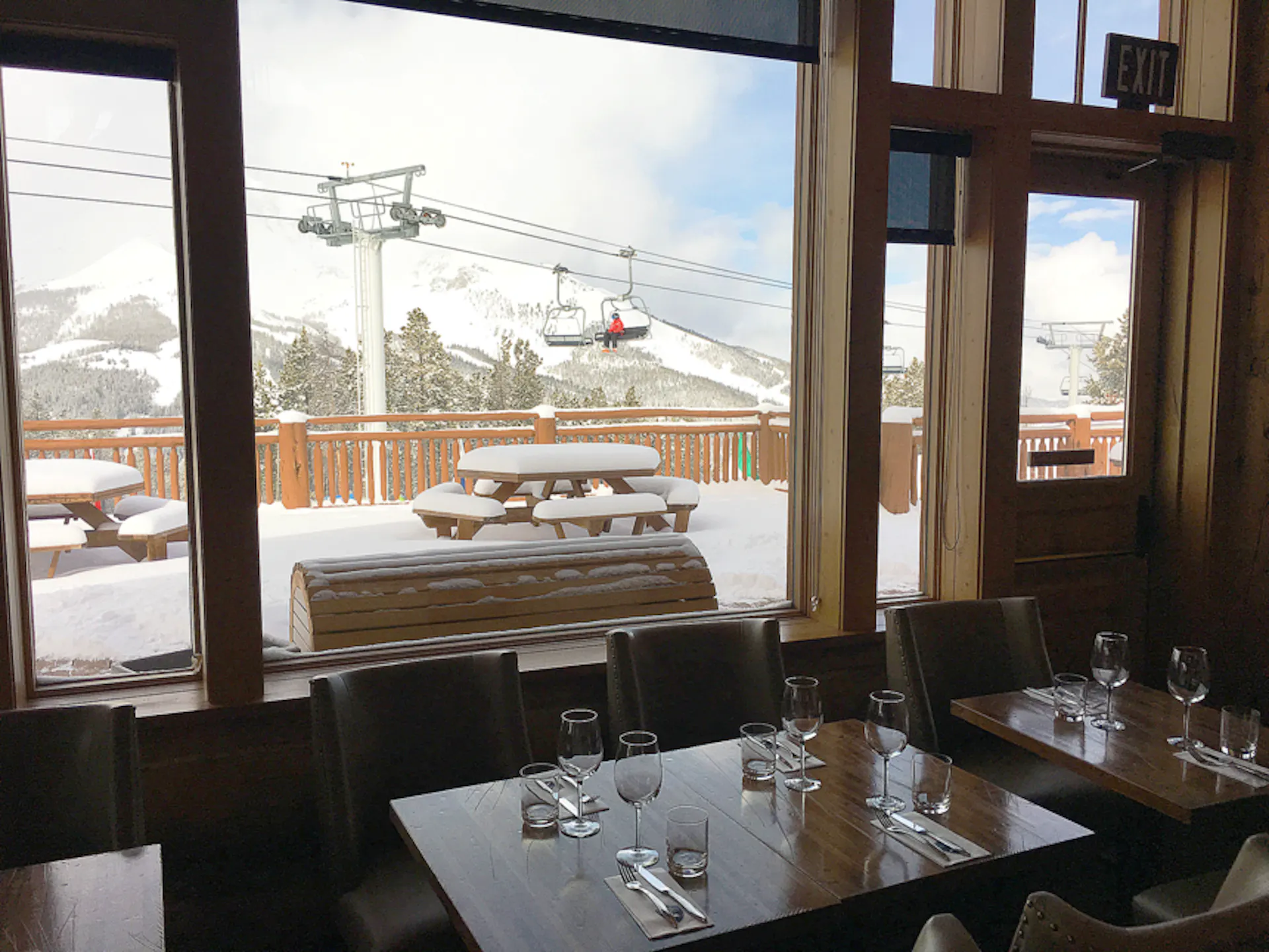 Big Sky on-mountain dining