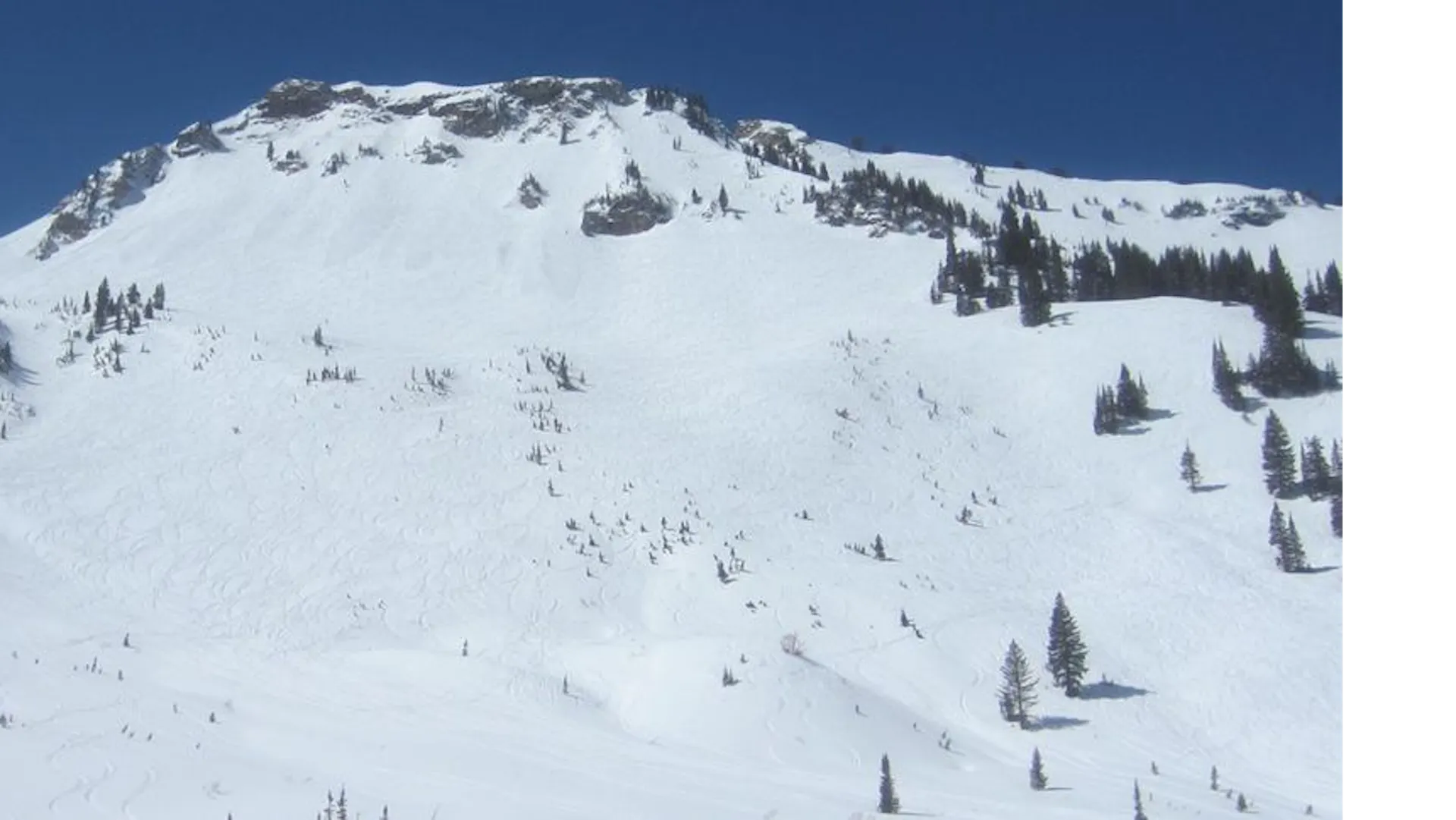 View of Alta's backside from Sugarloaf