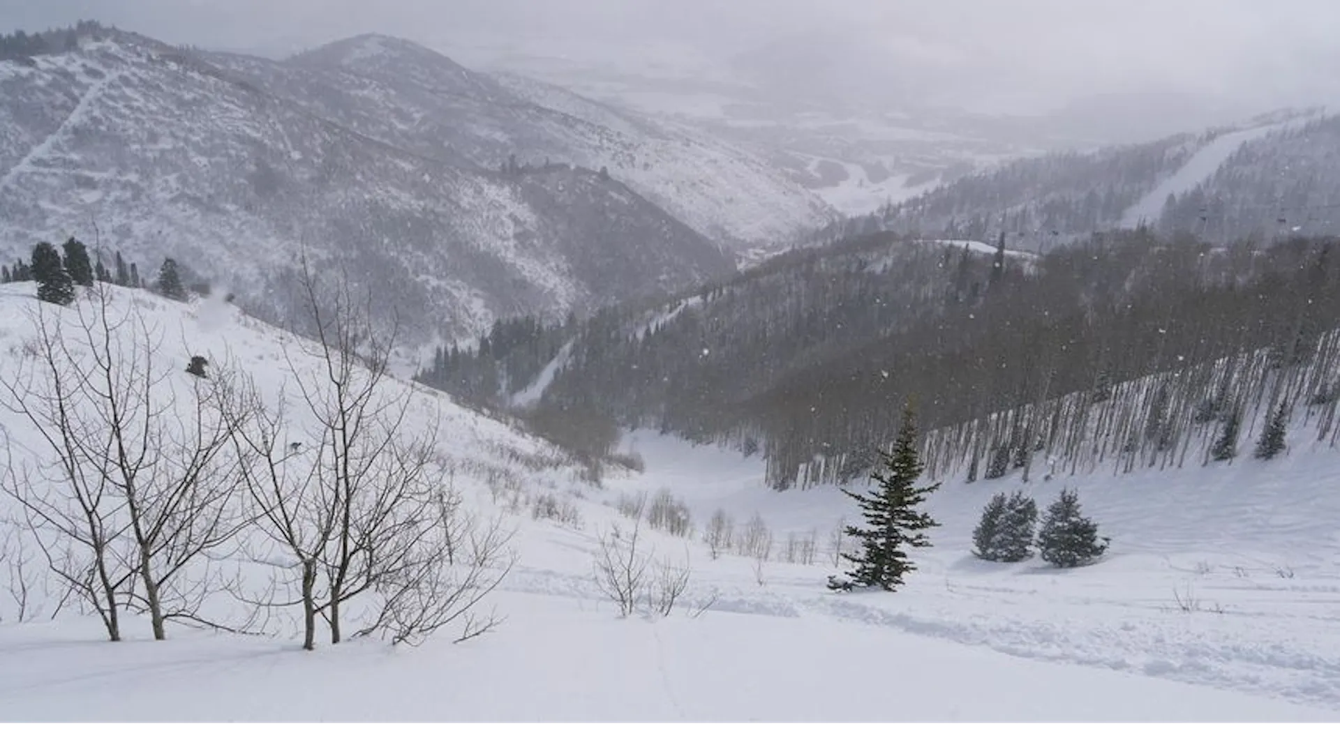 View from Red Pine Gondola, Park City