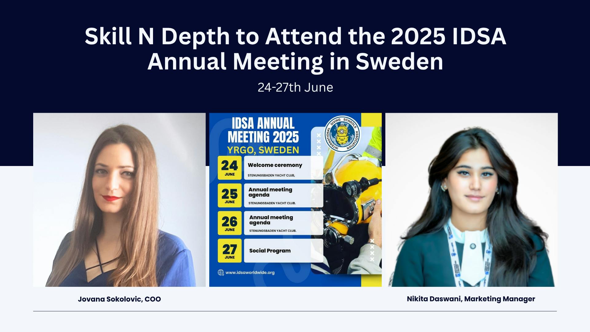 Meet the Skill N Depth on the IDSA Annual Meeting in Sweden