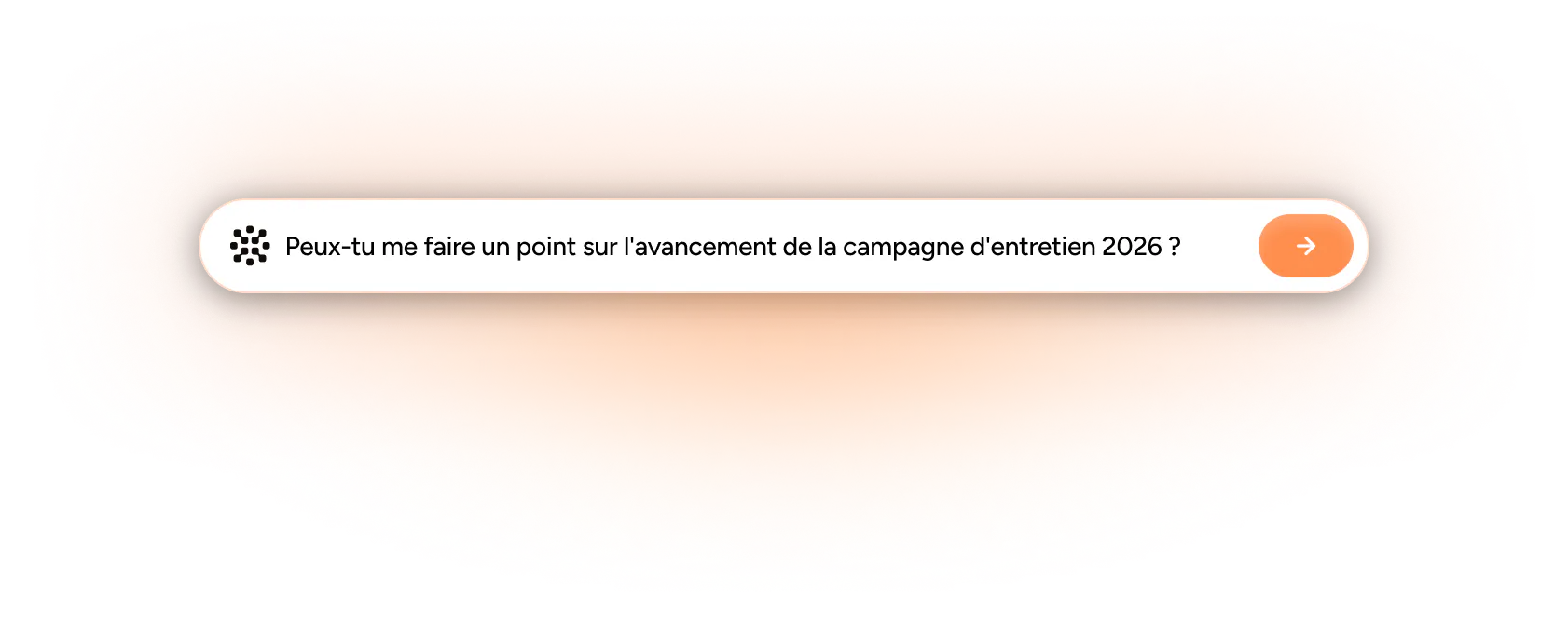 Question posée à l'IA Skillup : « Peux-tu me faire un point sur l'avancement de la campagne d'entretien 2026 ? »