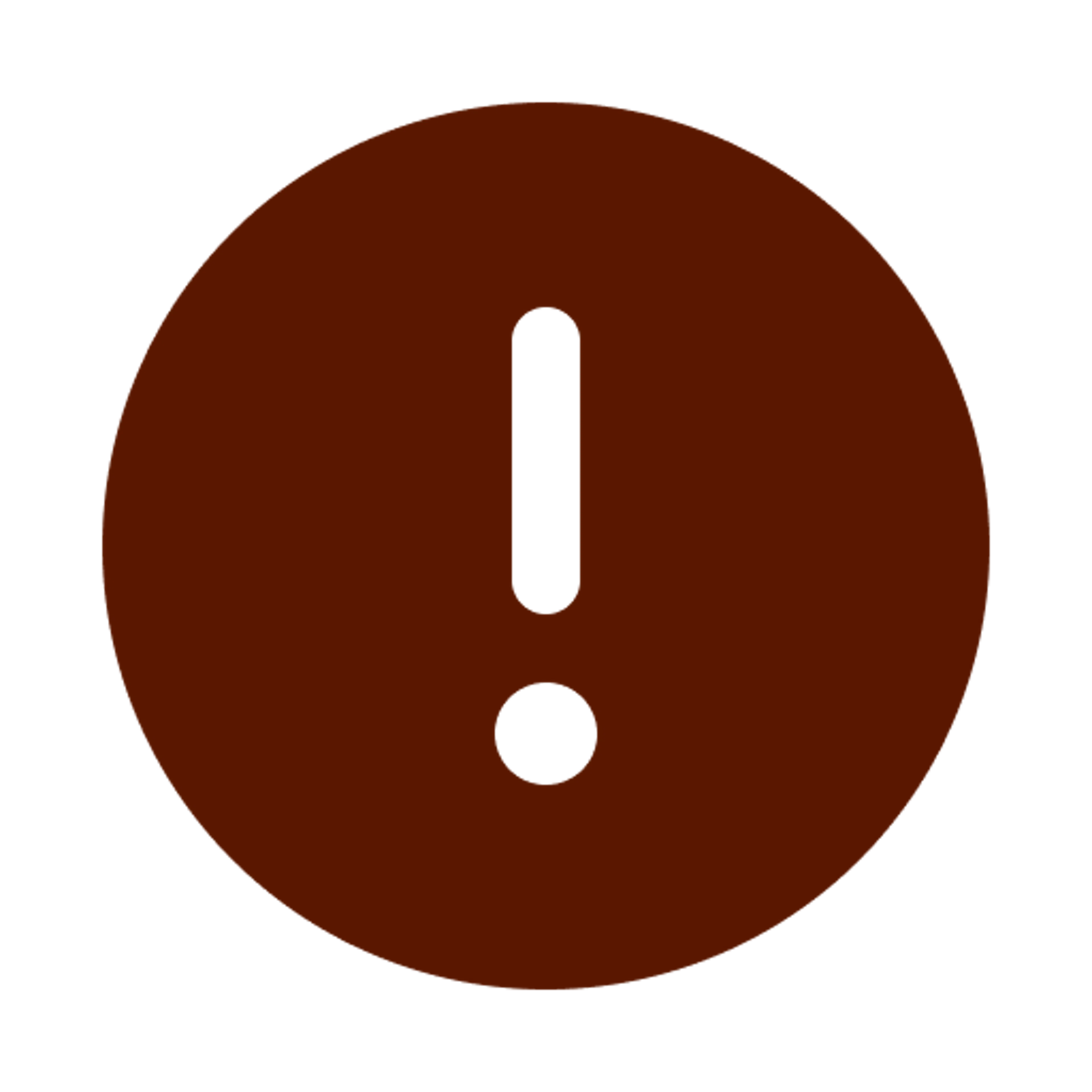 Pictogramme de point d'exclamation