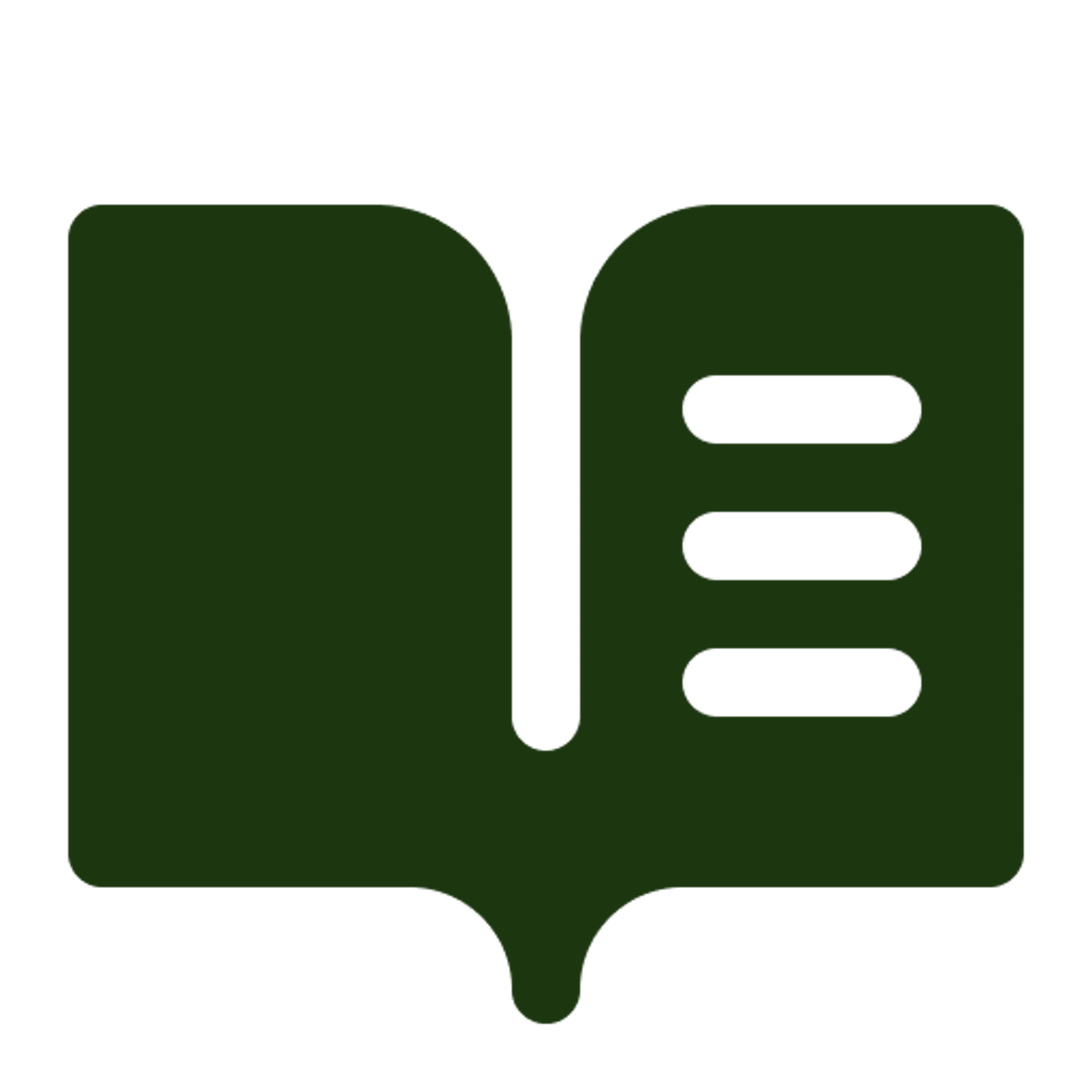 Pictogramme de livre ouvert